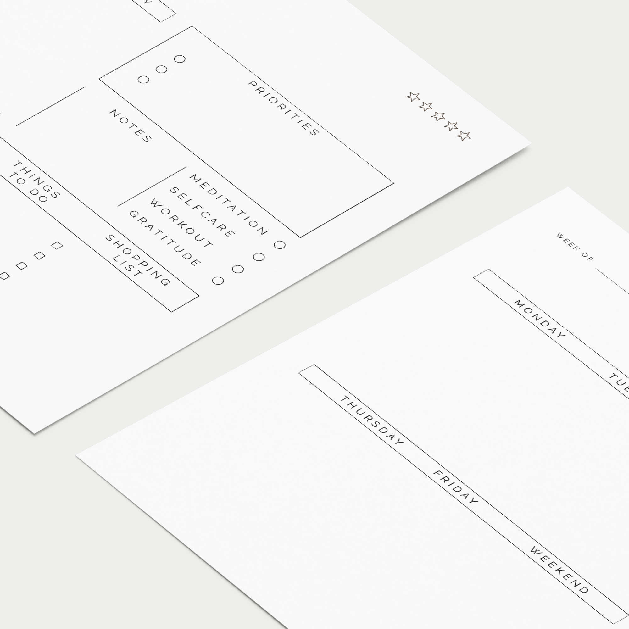 Weekly Minimalist Printable - Image 5