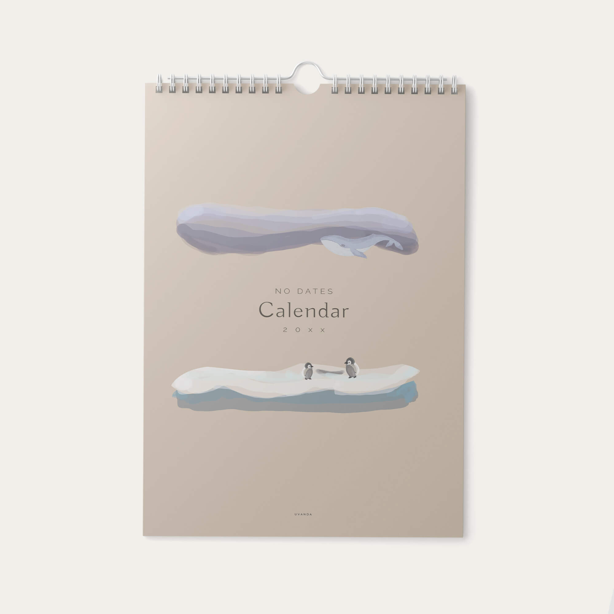 Undated Wall Calendar