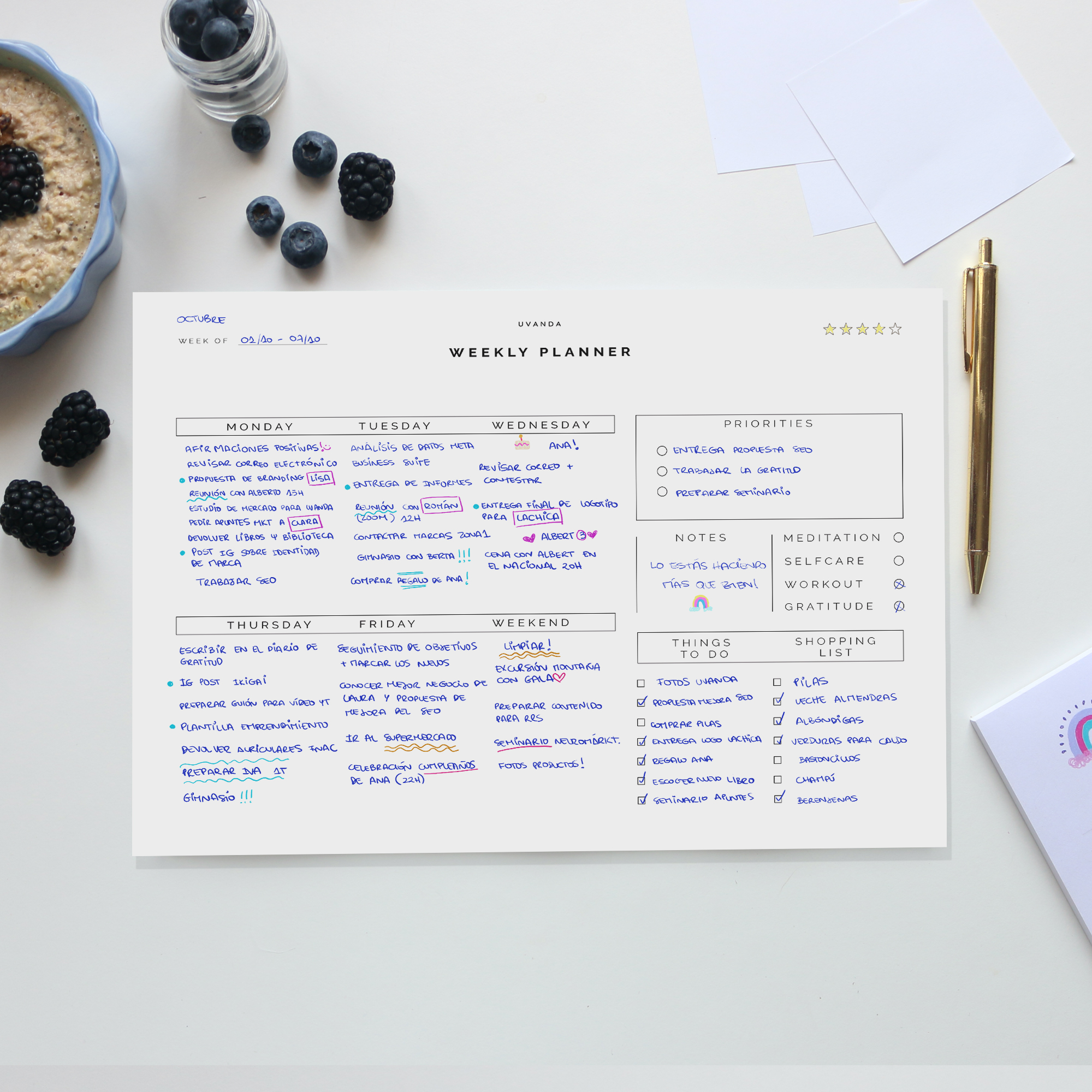 Weekly Minimalist Printable - Image 6