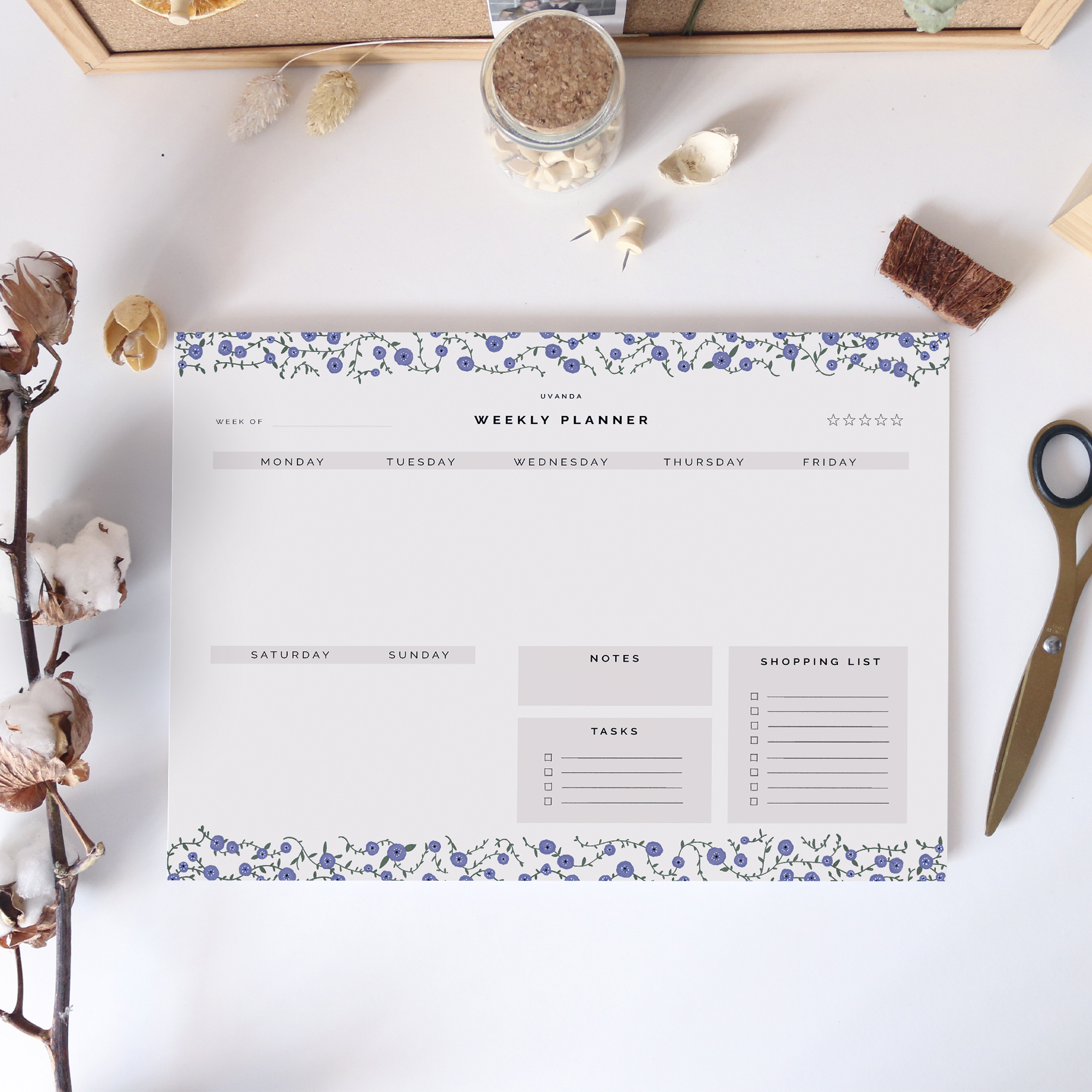 Weekly Planner Undated - Image 2