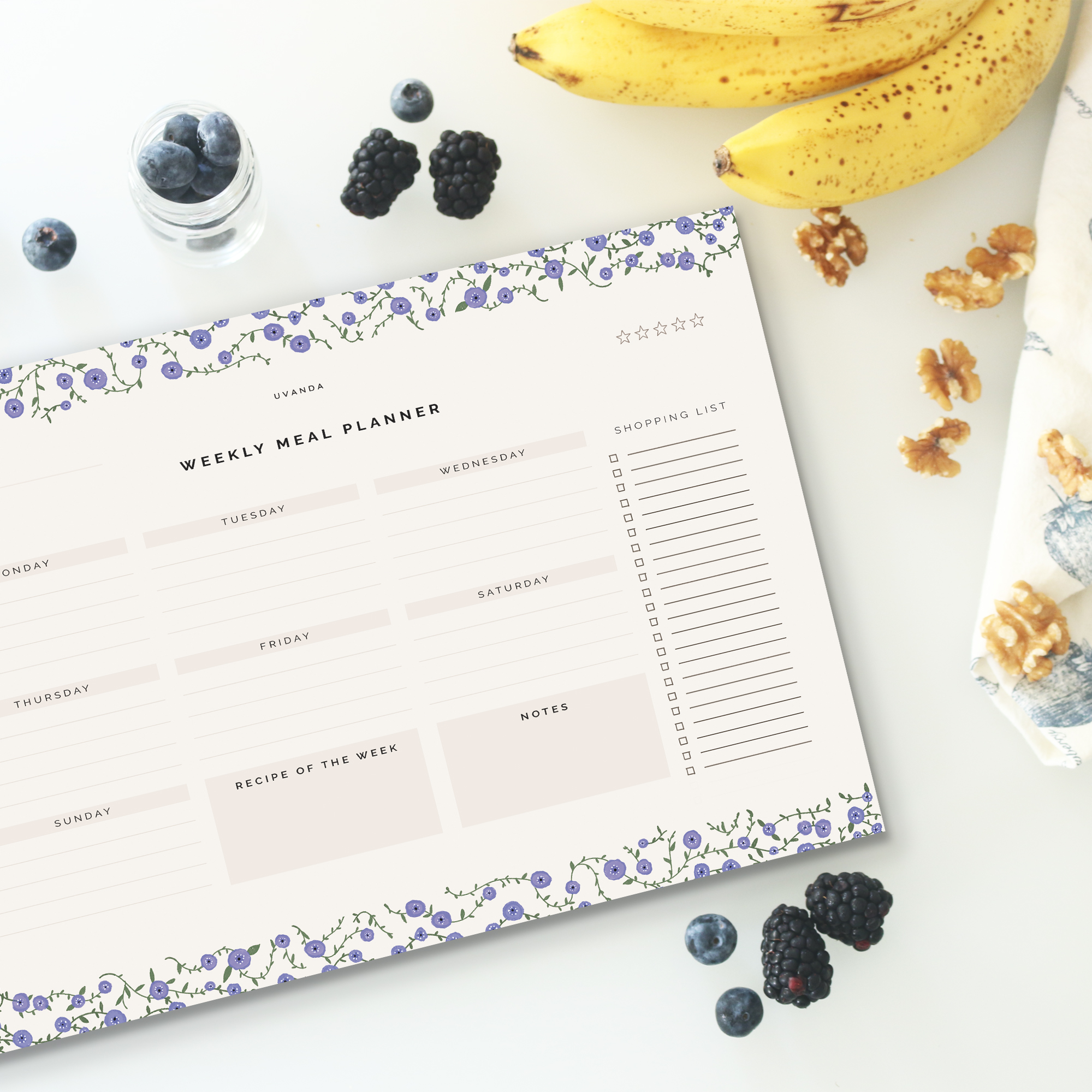 how to use a meal planner