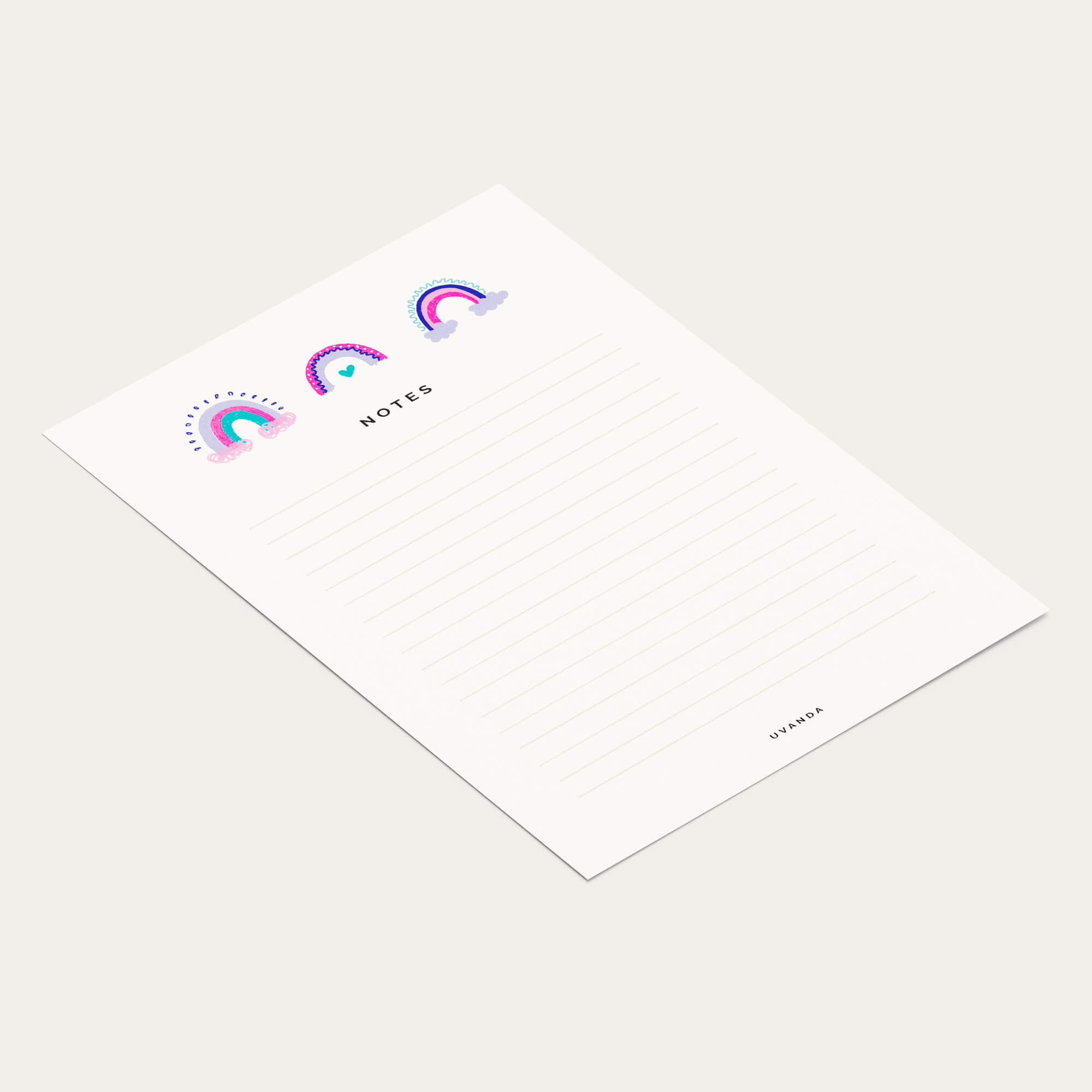 notepad rainbow how to use it