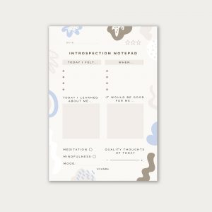 notepad introspection a5 size