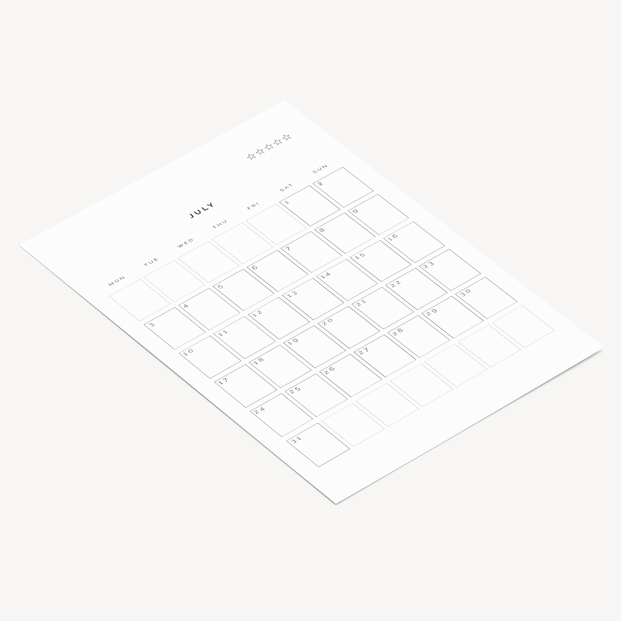 Calendar 2023 Minimalist - Printable - Image 7