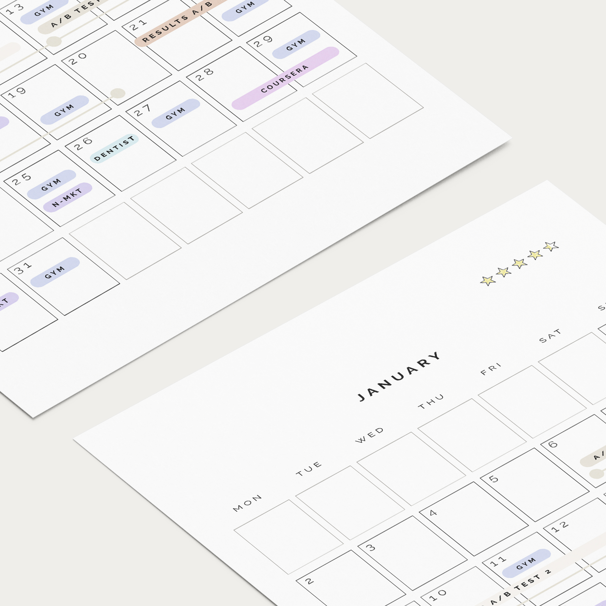Calendar 2023 Minimalist - Printable - Image 5