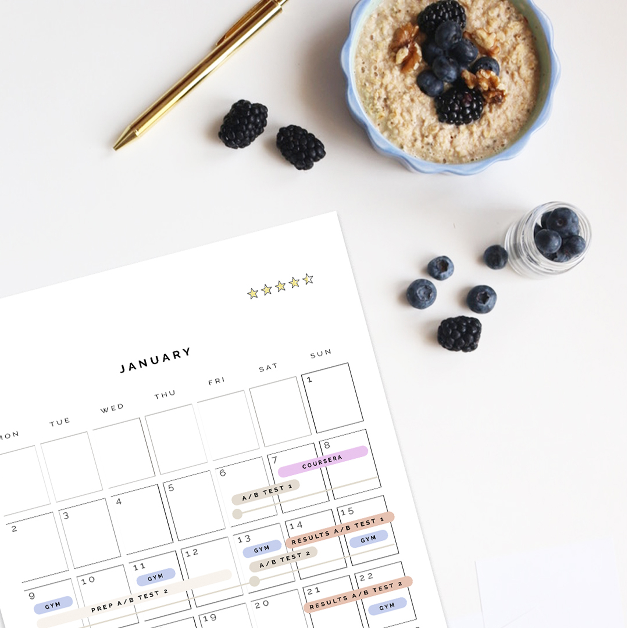 Calendar 2023 Minimalist - Printable - Image 2