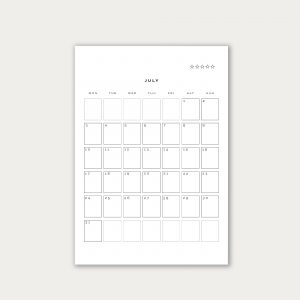 Calendar 2023 Minimalist - Printable
