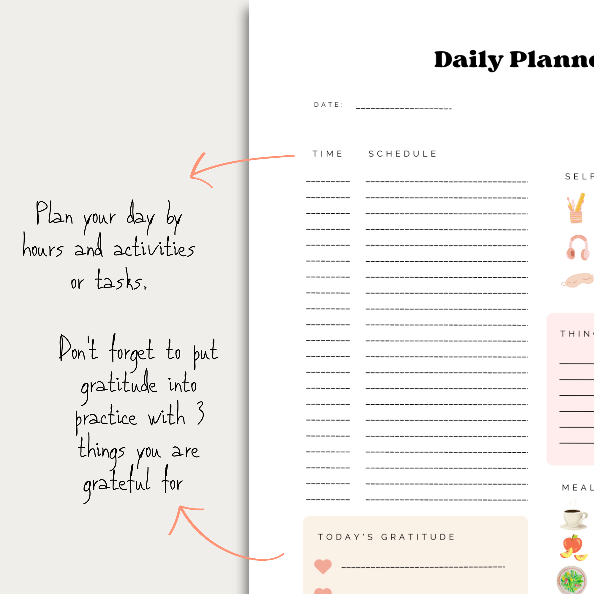 Happy Rose - Digital Daily Planner - Image 5