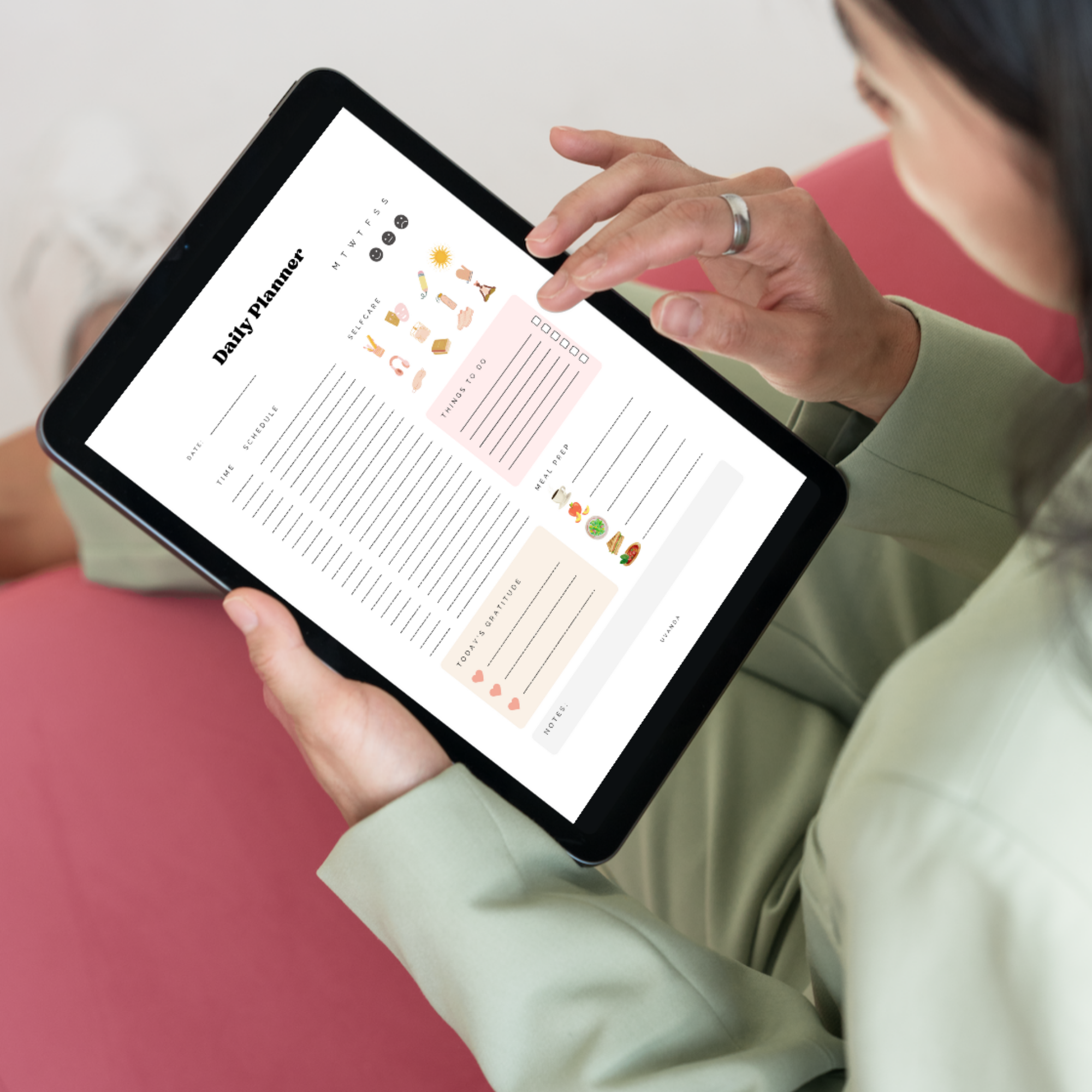 Happy Rose - Digital Daily Planner - Image 6