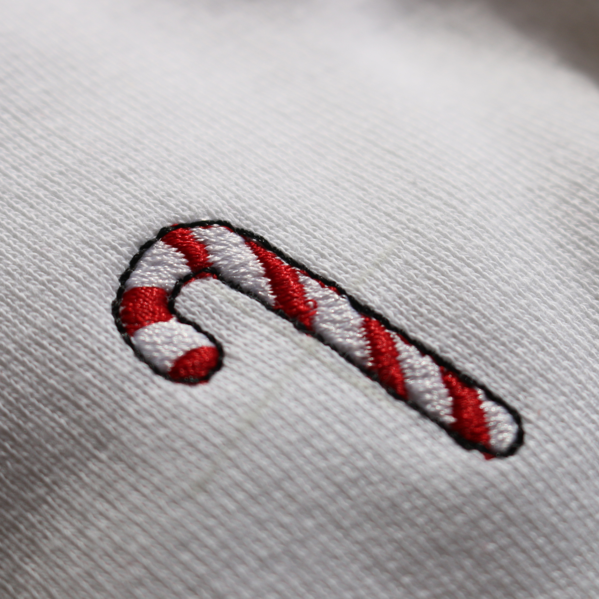 Christmas Hoodie - Candy Cane Embroidery - Image 4