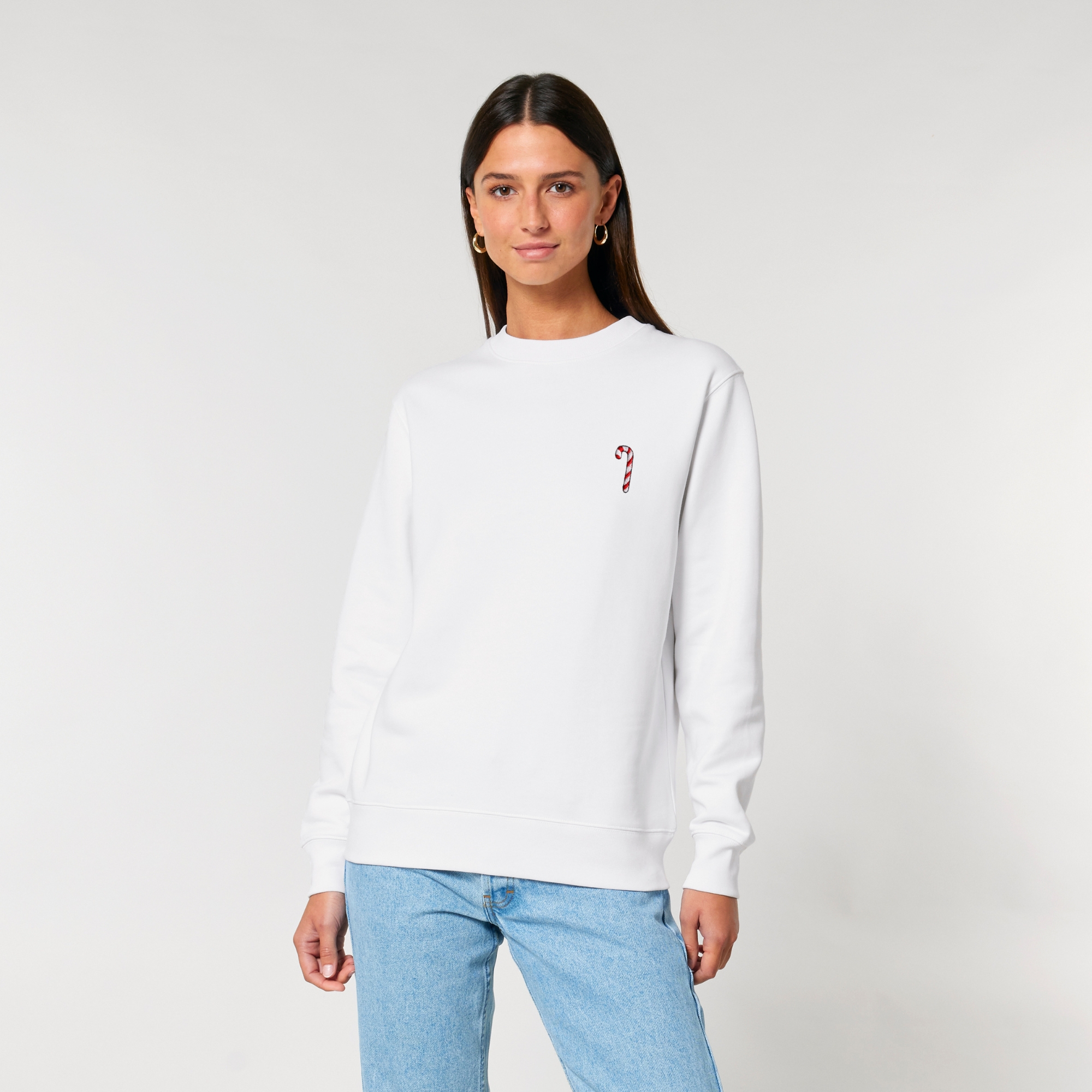 Christmas Hoodie - Candy Cane Embroidery - Image 14