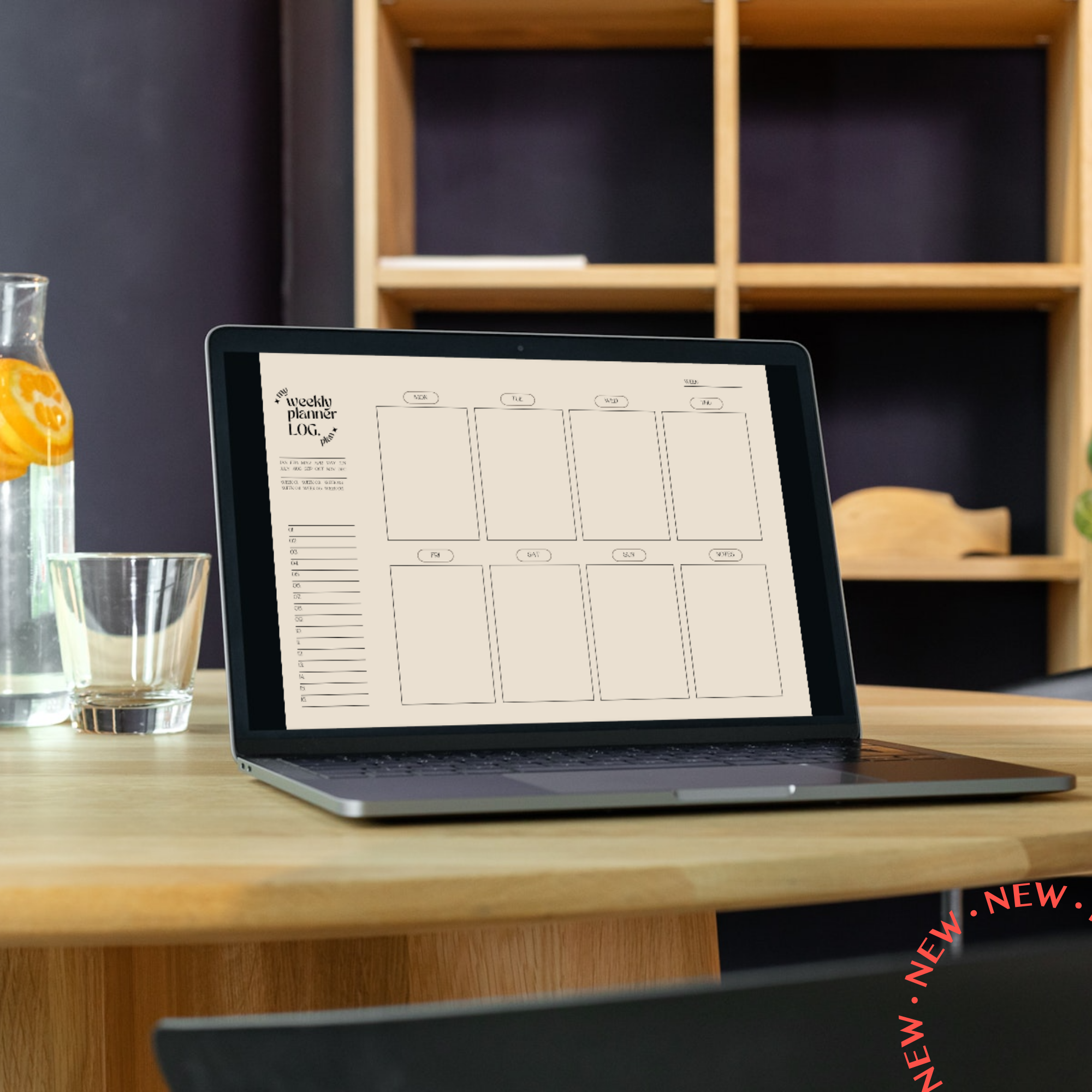 Minimalist Beige Planner - Digital, Undated, Printable PDF. Daily, Weekly, Monthly planners for efficient organization. Description: Accessible planners for daily, weekly, and monthly planning. Ideal for busy individuals. Print or edit digitally.