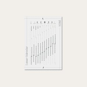 Lunar Calendar 2024 - Mystic Minimalist