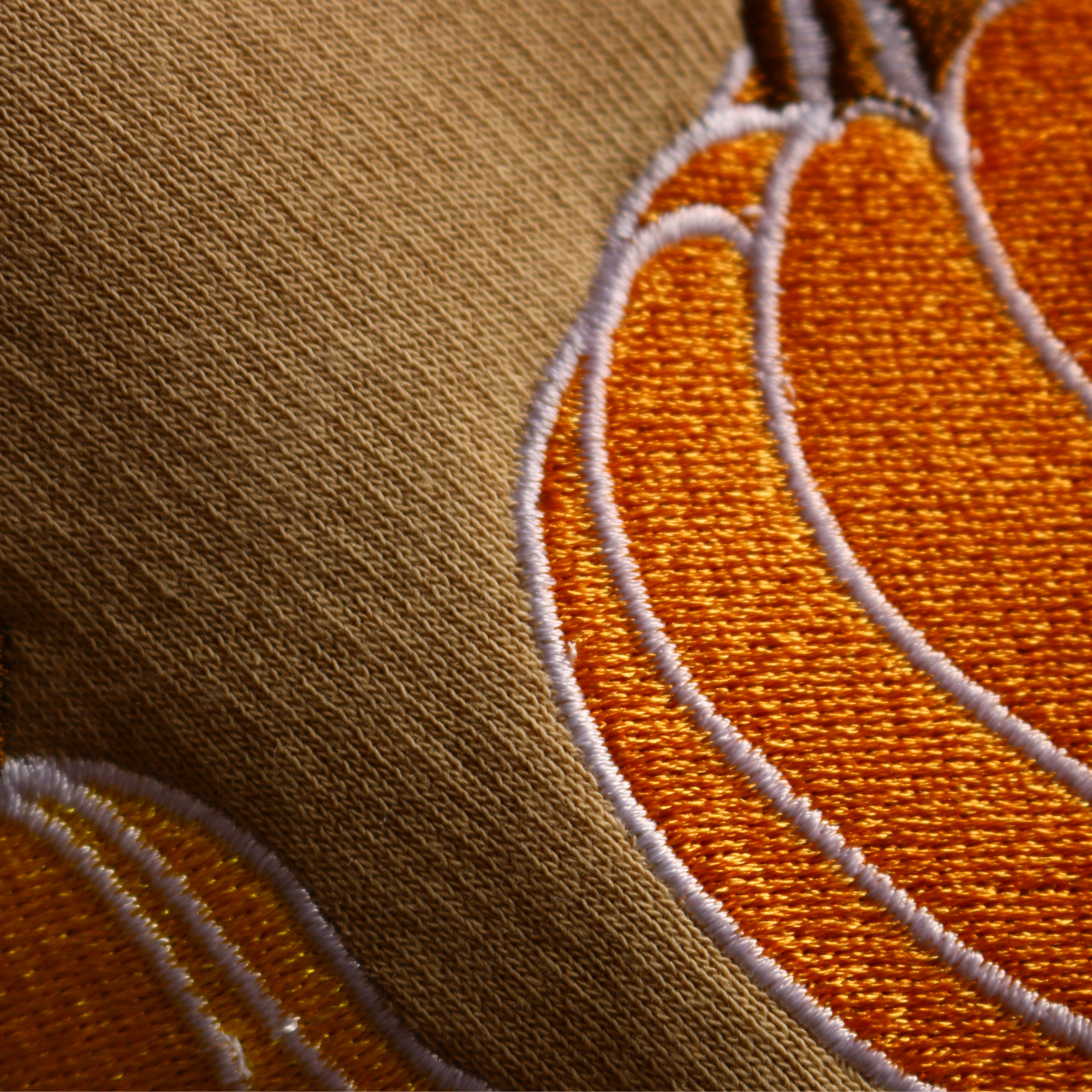 Fall Season Hoodie - Pumpkin Embroidery