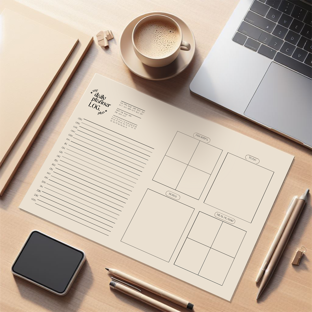 Minimalist Beige Planner - Image 2