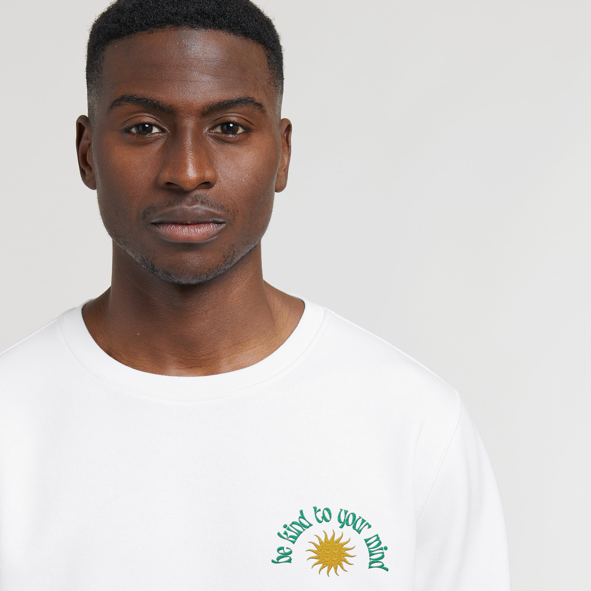 Be Kind To Your Mind - Embroidered Sweatshirt - Image 5