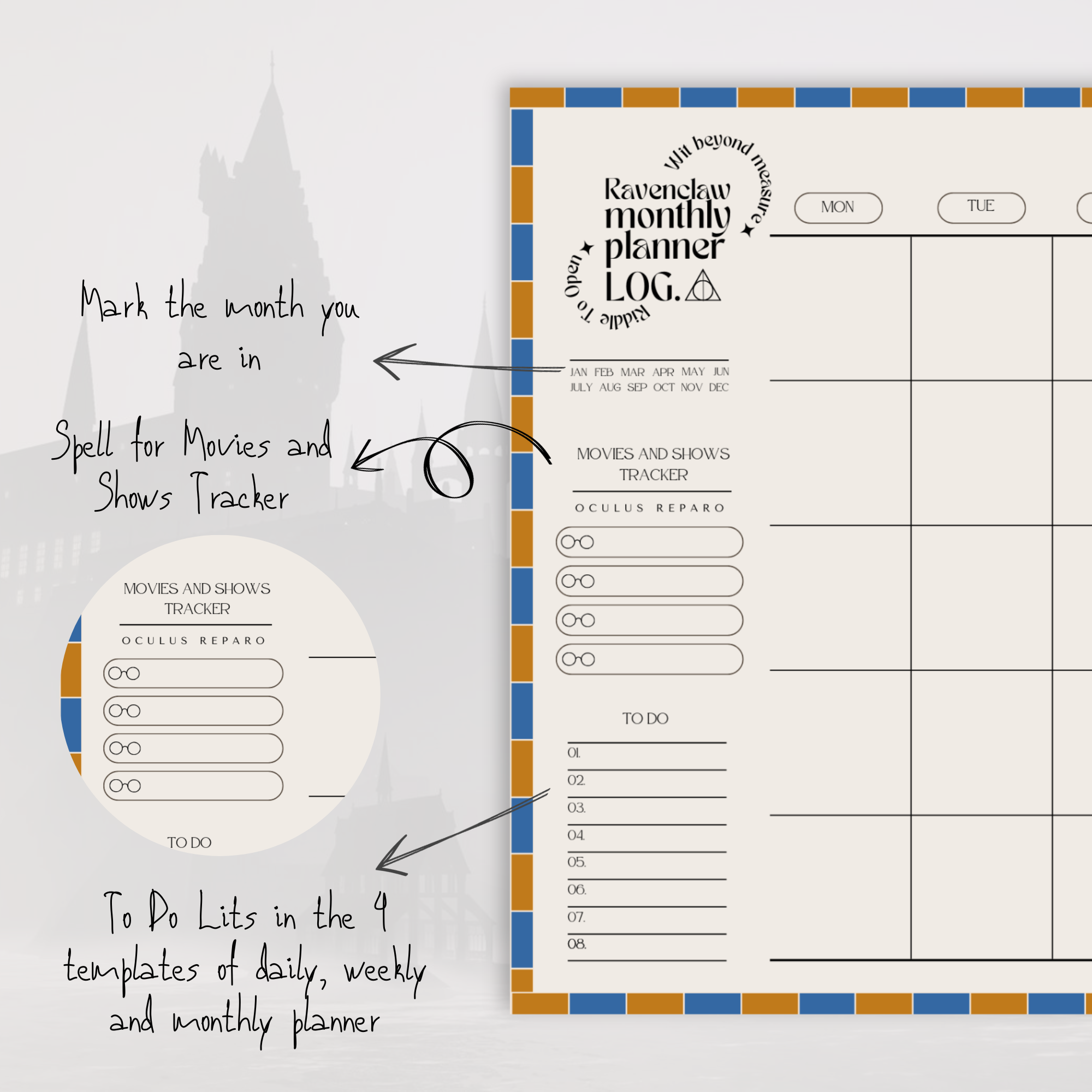 Hogwarts Houses Planner - Image 5