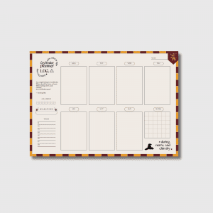 HOGWARTS HOUSES PLANNER - Wizard School Weekly Digital Planner, Gryffindor, Slytherin, Ravenclaw, Hufflepuff, Instant PDF Download, Hogwarts School of Witchcraft and Wizardry, to lo list, spell, witchy planner, potter planner, hogwarts planner