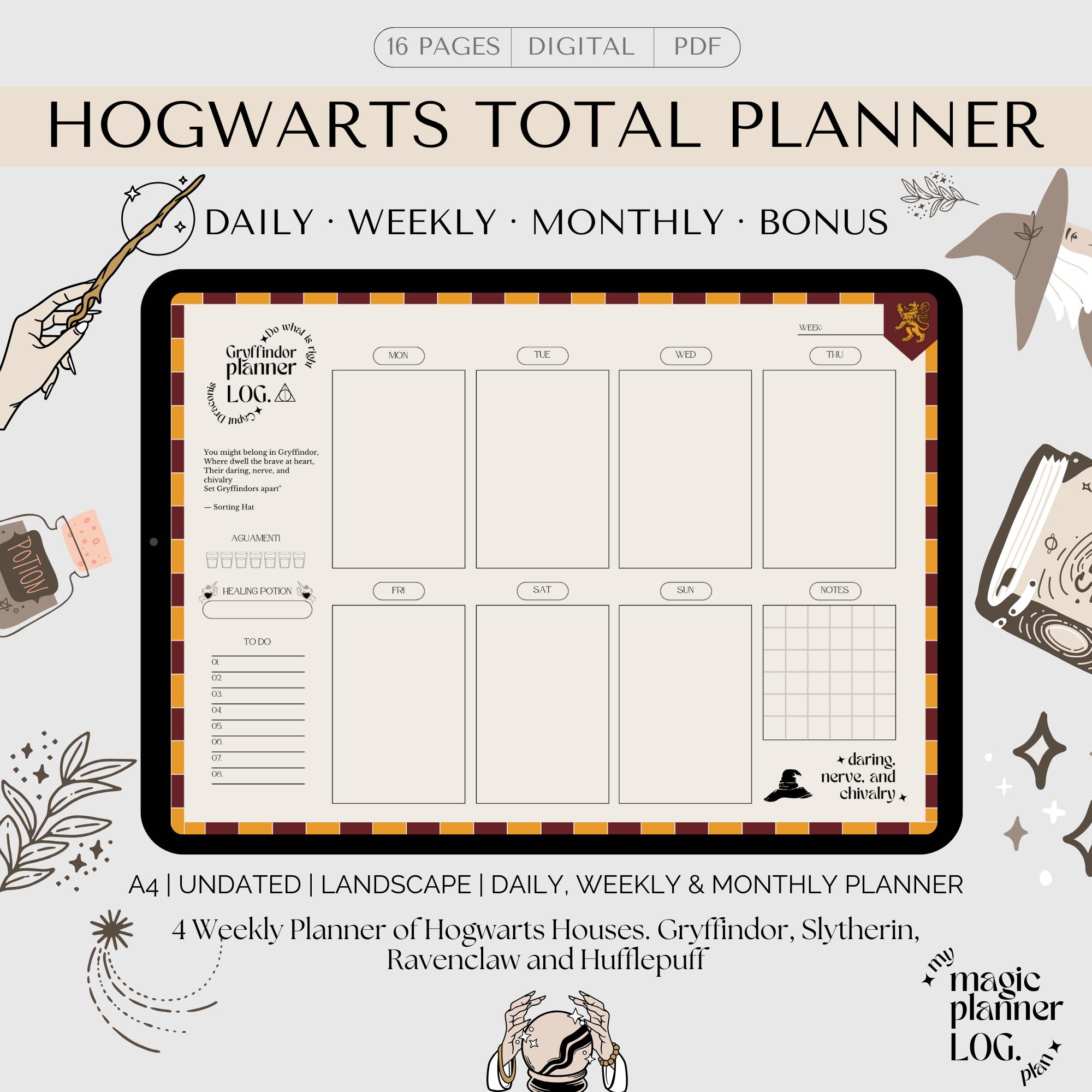 Hogwarts Houses Planner - Image 11