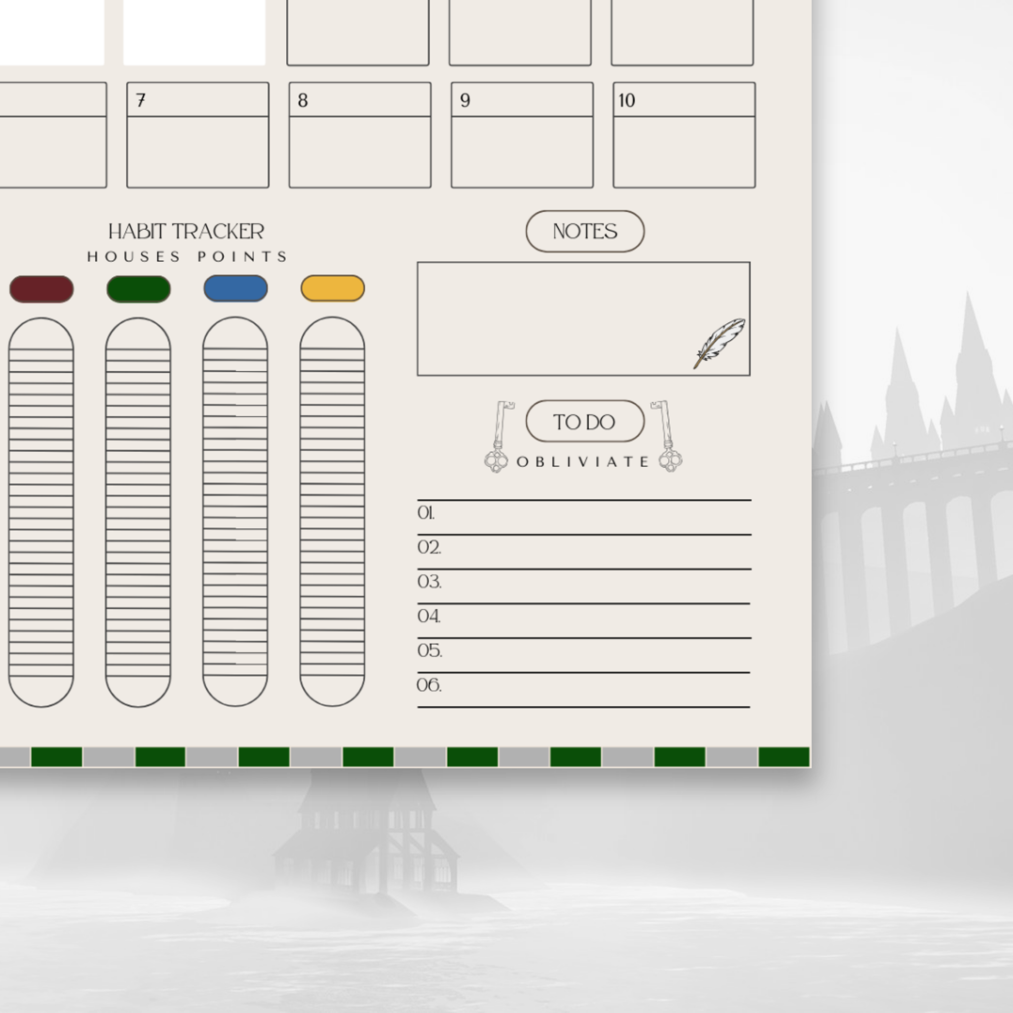 Magic Calendar 2024 | Hogwarts Houses - Image 5