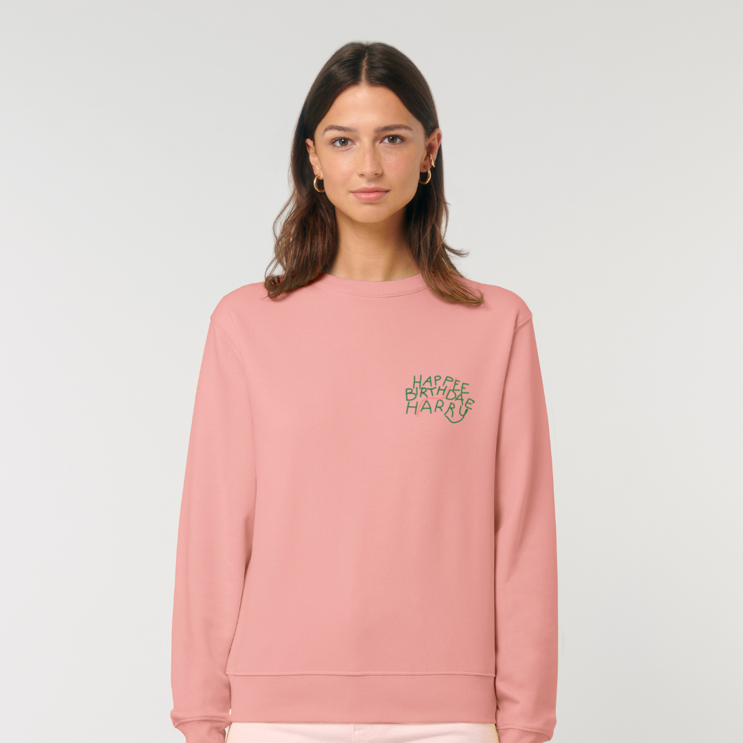 Unisex Harry Potter hoodie with Happee Birthdae Harry graphic, ideal for casual wear