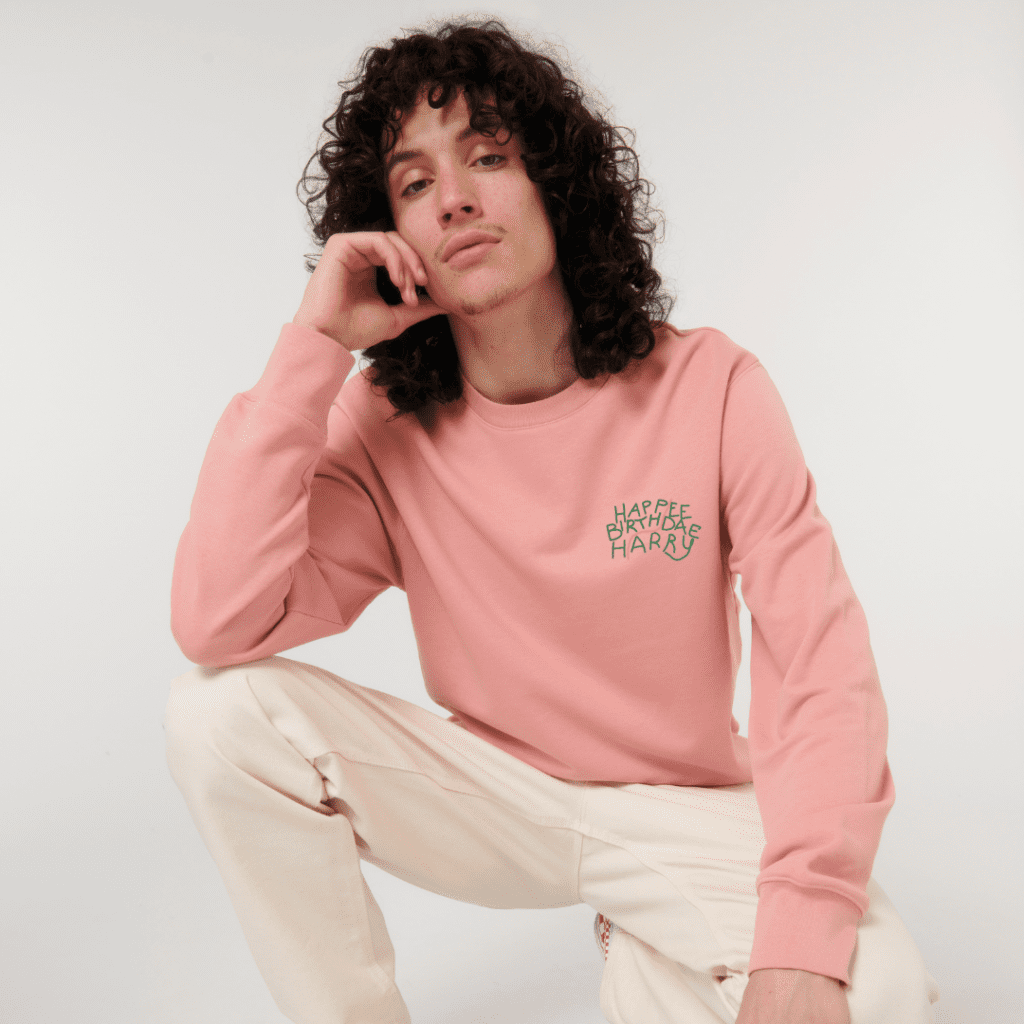 Cozy Harry Potter hoodie with Happee Birthdae Harry print, great gift for Potterheads