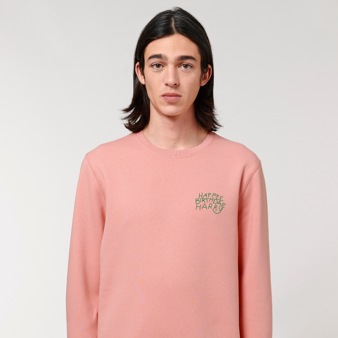 Happee Birthdae Harry Embroidery Hoodie Wizard School Potter Embroidered Sweatshirt Witchcraft Shirt Unisex Potterhead Spring Clothing Magic