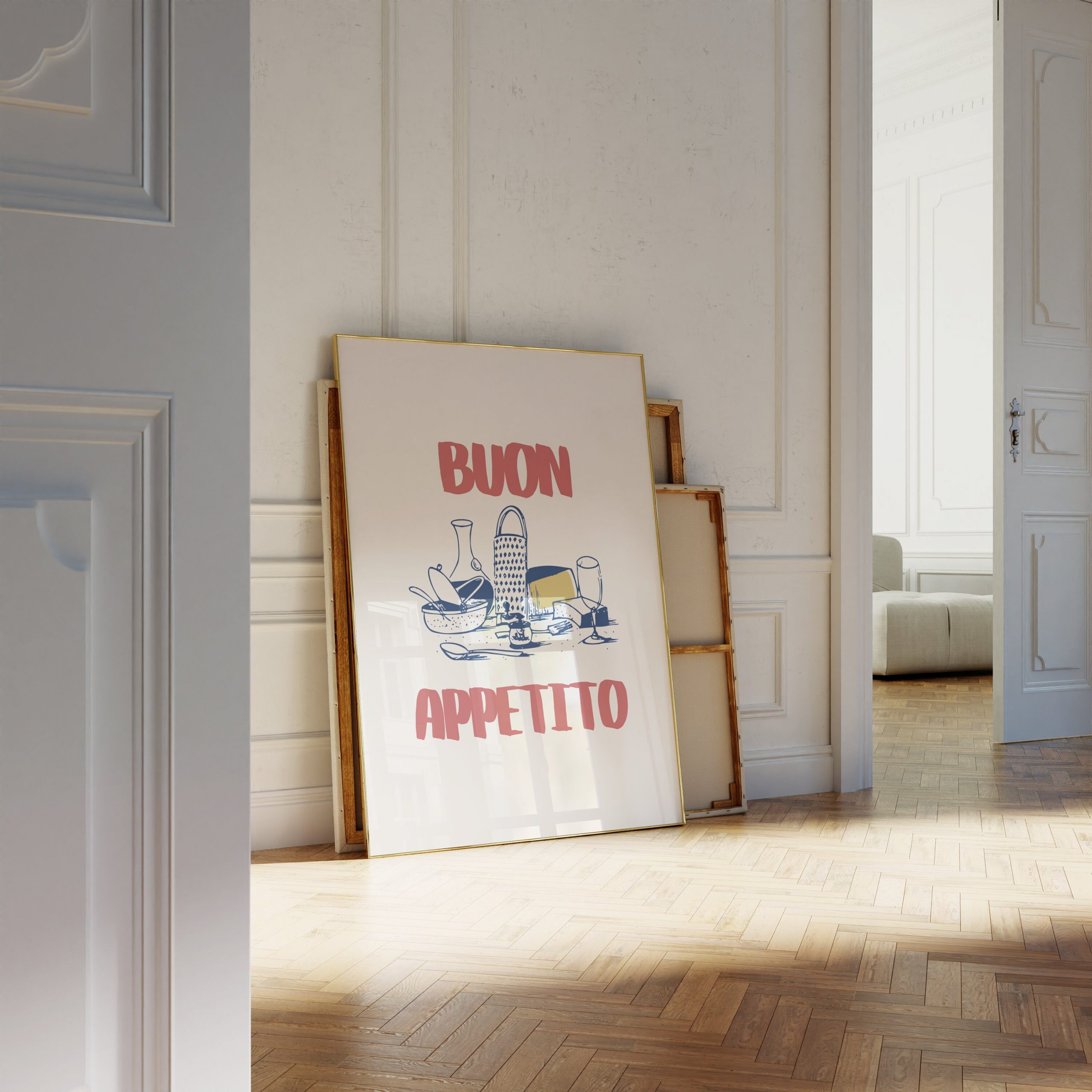 Set of 3 - Buon Appetito Broccetta Pasta Club - Image 10