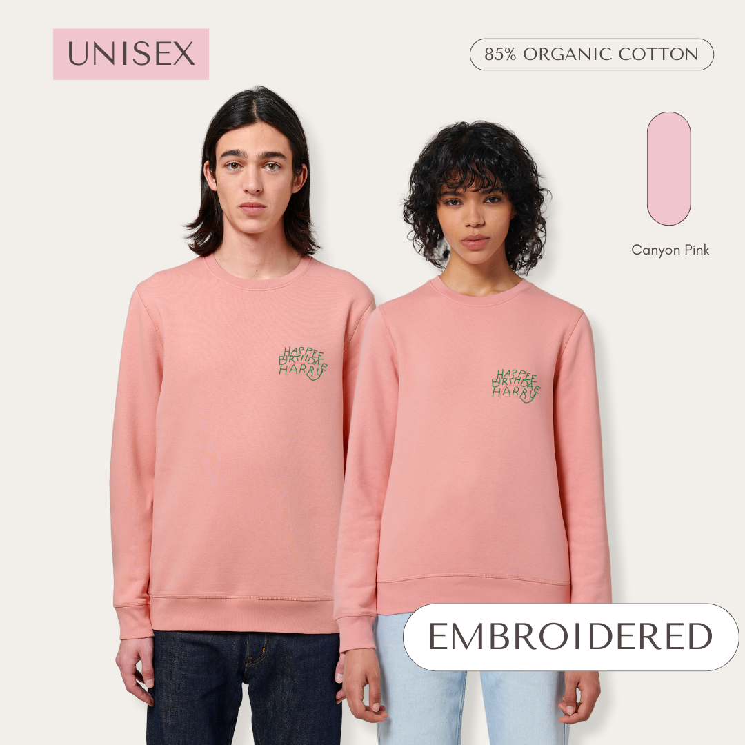 Happee Birthdae Harry Embroidery Hoodie Wizard School Potter Embroidered Sweatshirt Witchcraft Shirt Unisex Potterhead Spring Clothing Magic