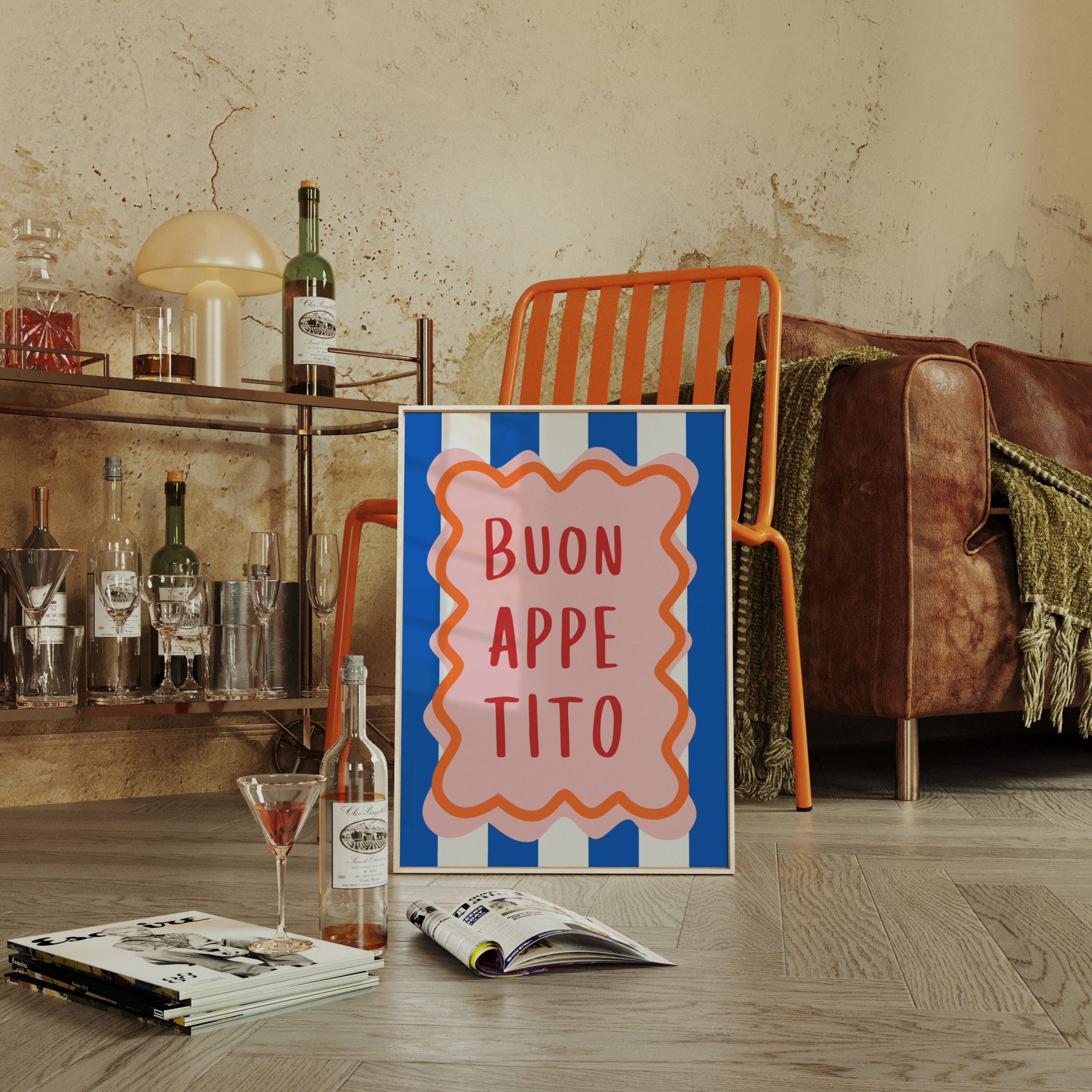 Buon Appetito Eclectic - Blue - Image 5