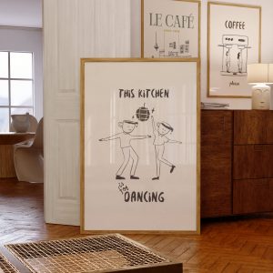 This Kitchen is For Dancing Living Room Mockup