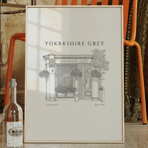 Yorkshire Grey - Hand Drawn Classic Bar Mockup