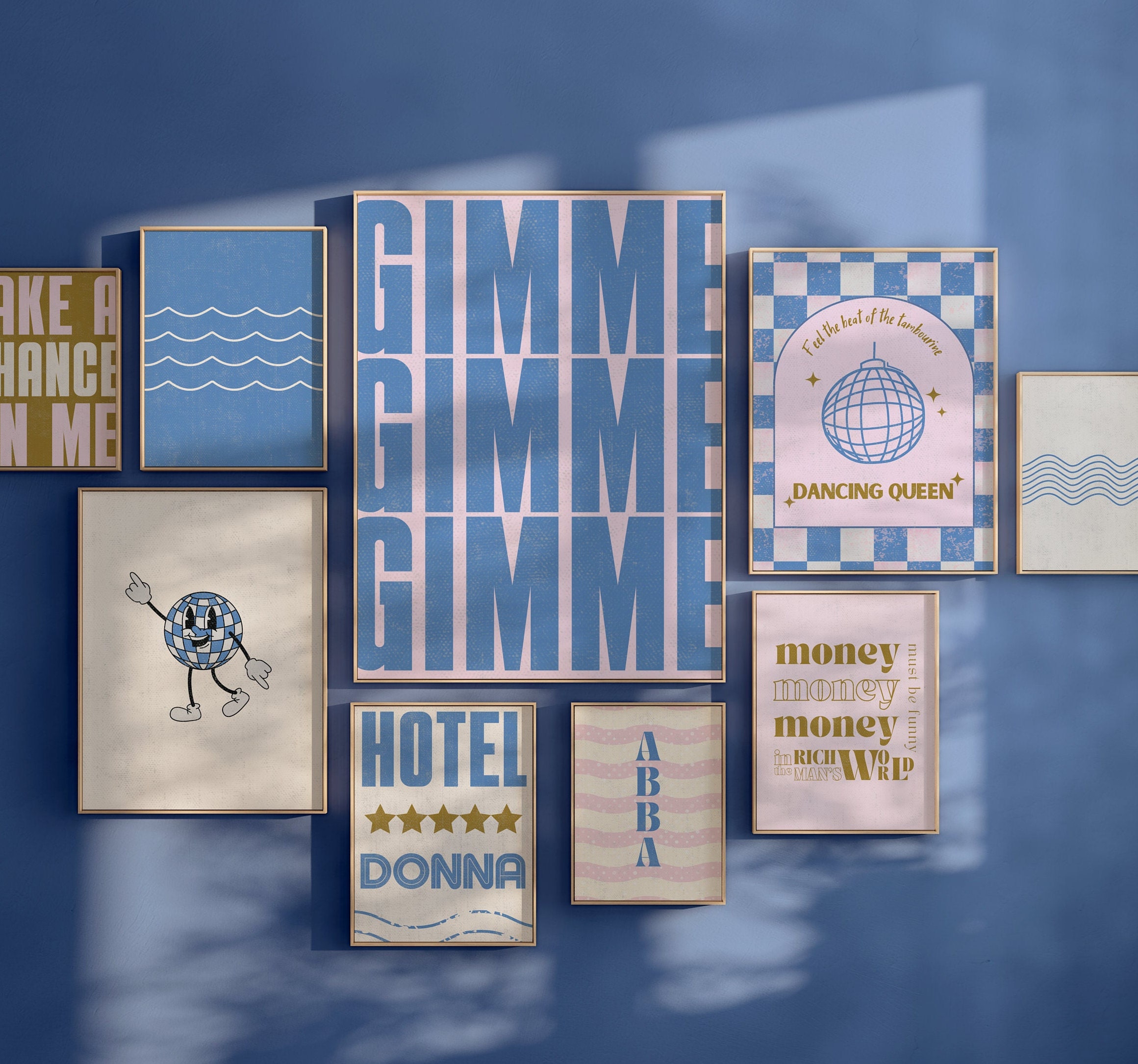 Set of 9 - Dancing Queen Gallery Wall Art - Image 9