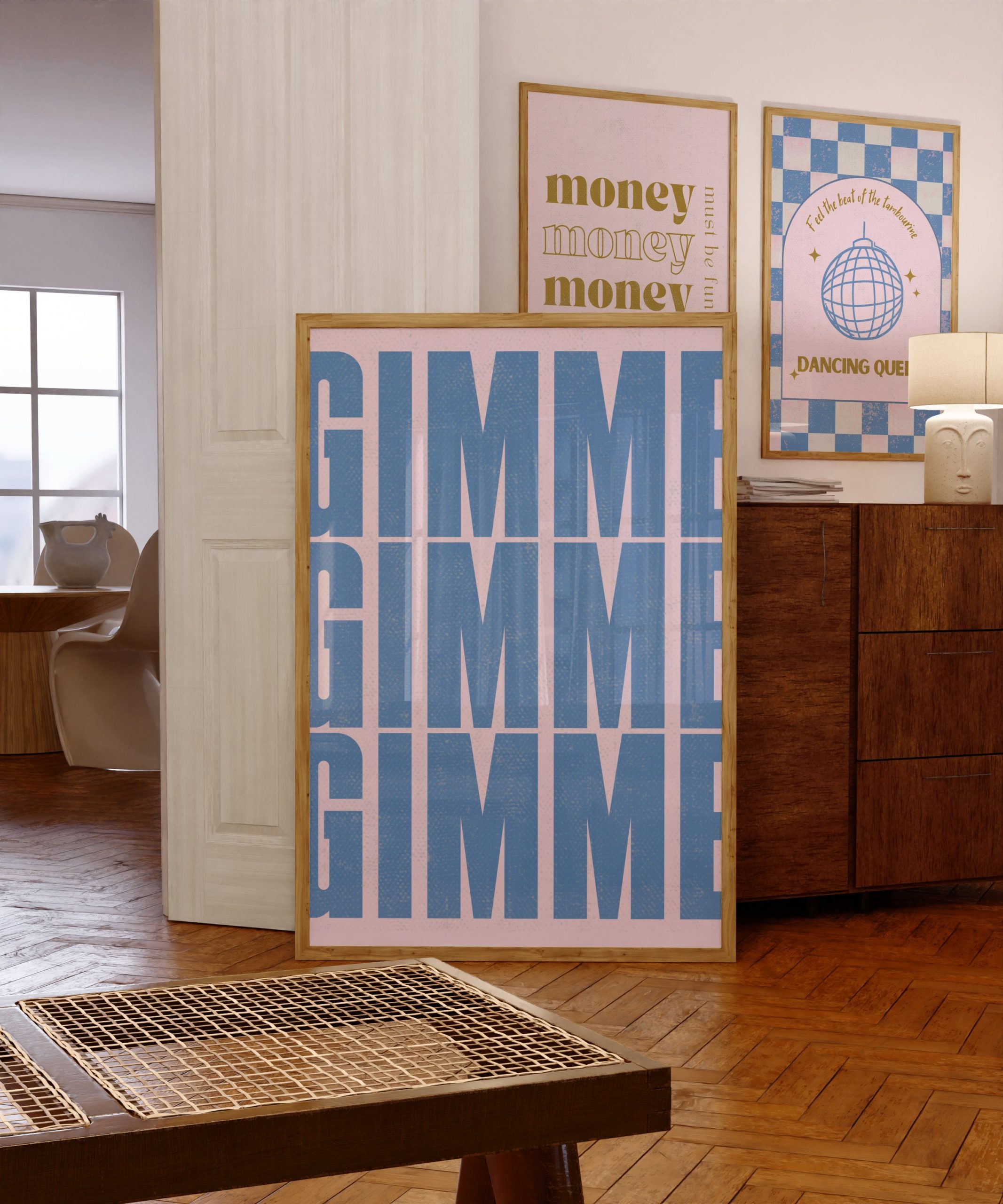 Set of 9 - Dancing Queen Gallery Wall Art - Image 4