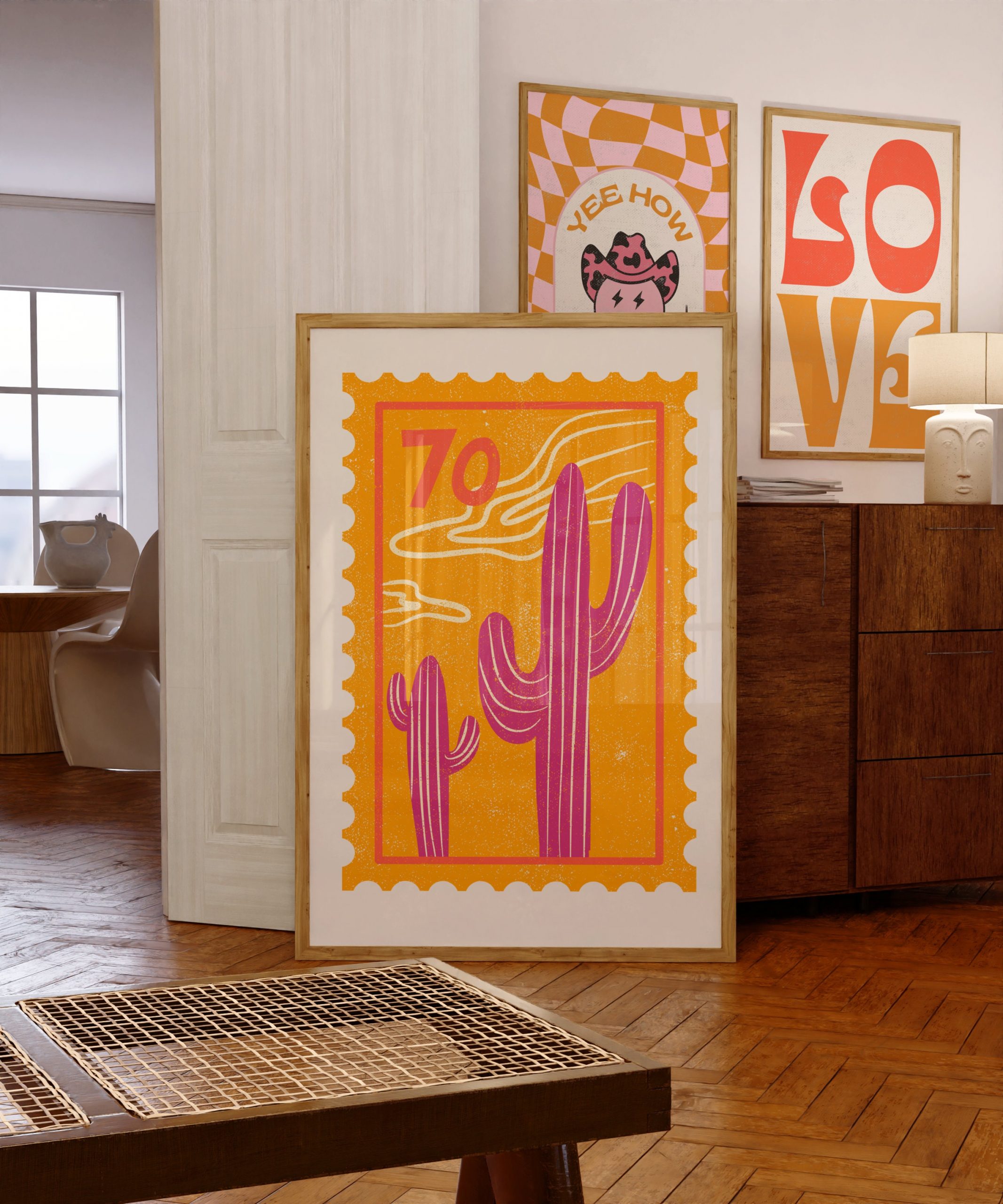 Set of 9 - Cowgirl Gallery Wall Art - Image 7