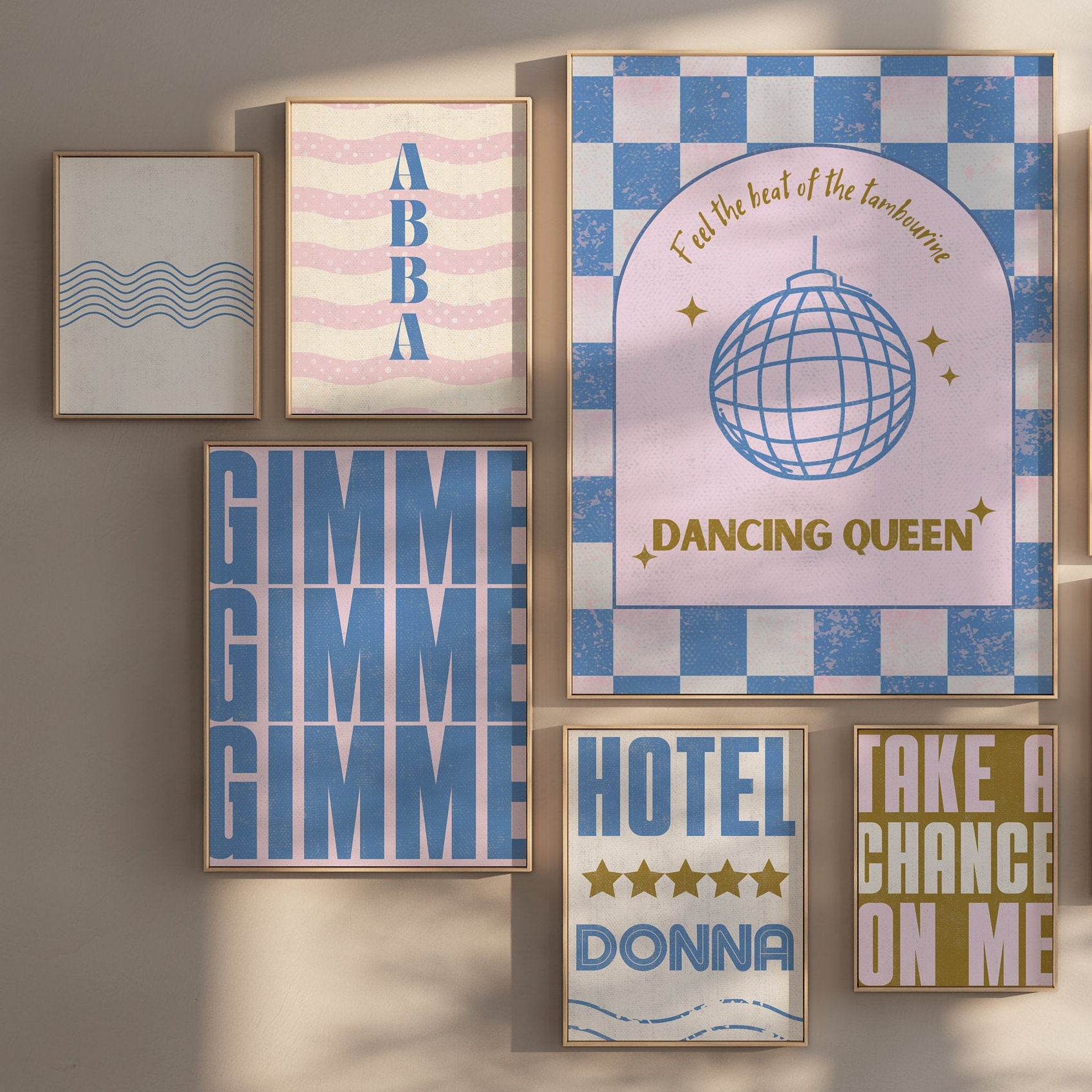 Set of 9 - Dancing Queen Gallery Wall Art - Image 5