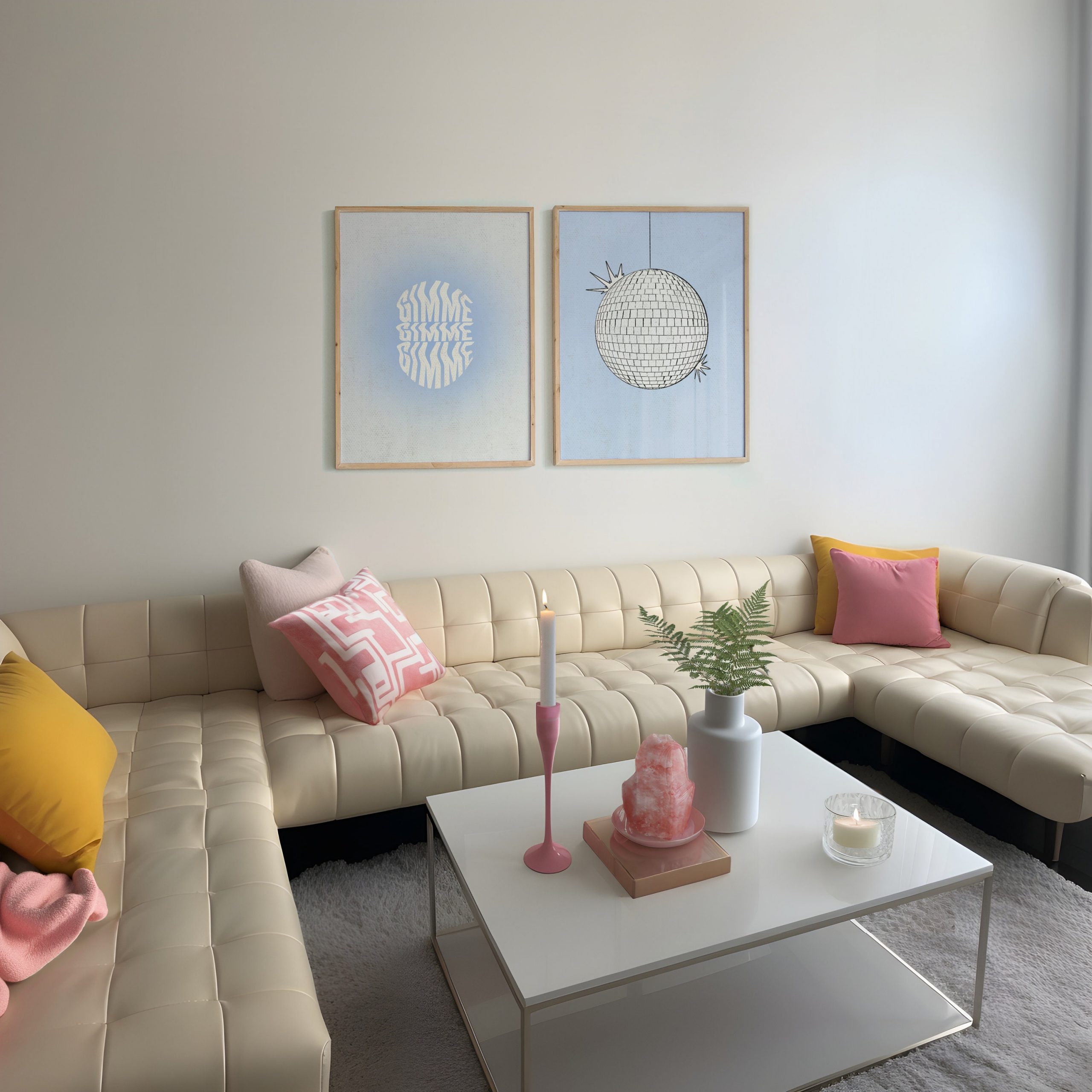 Set of 9 - Mamma Mia Gallery Wall Art - Image 7