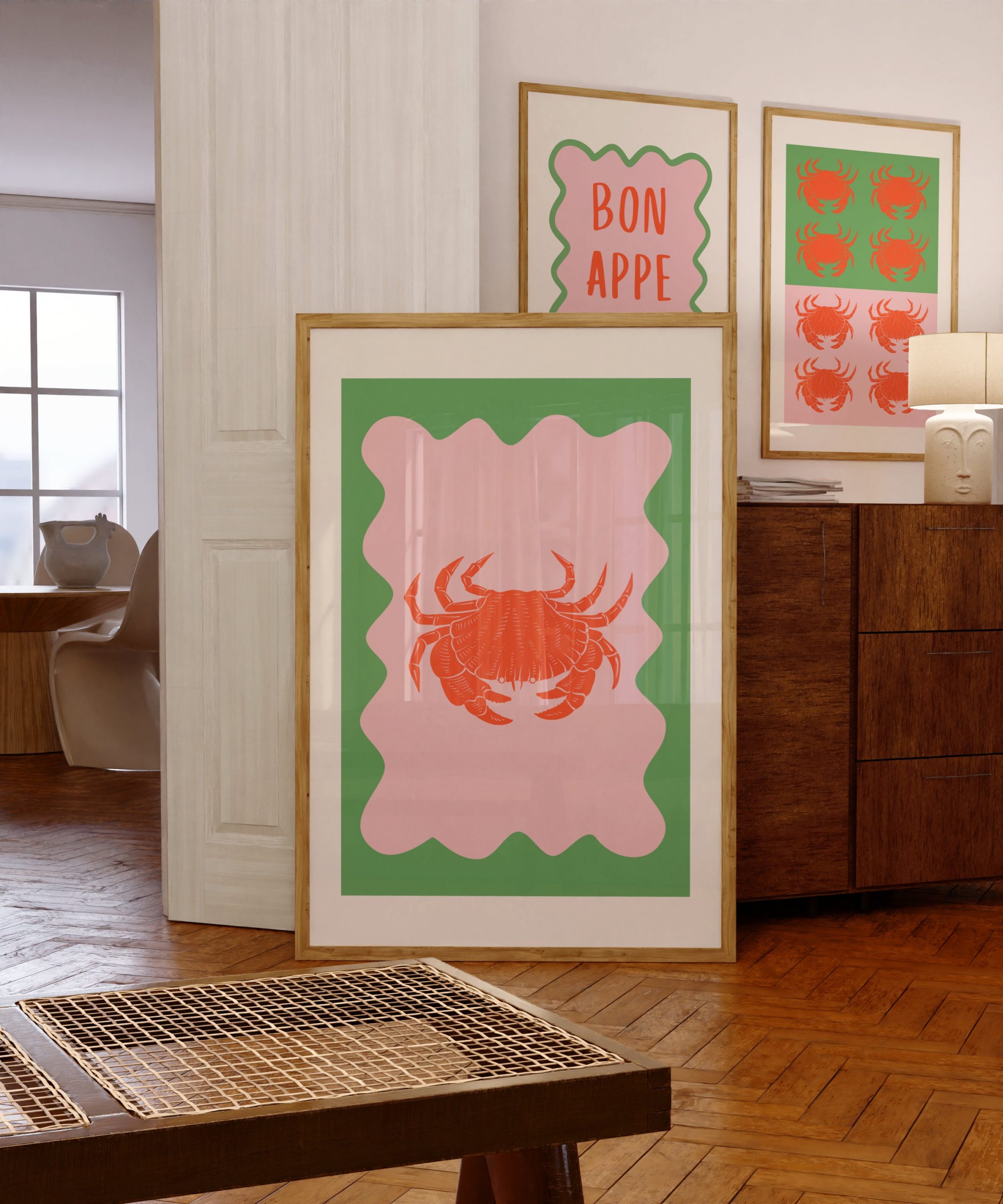 Set of 2 - Seafood Crab - Image 7