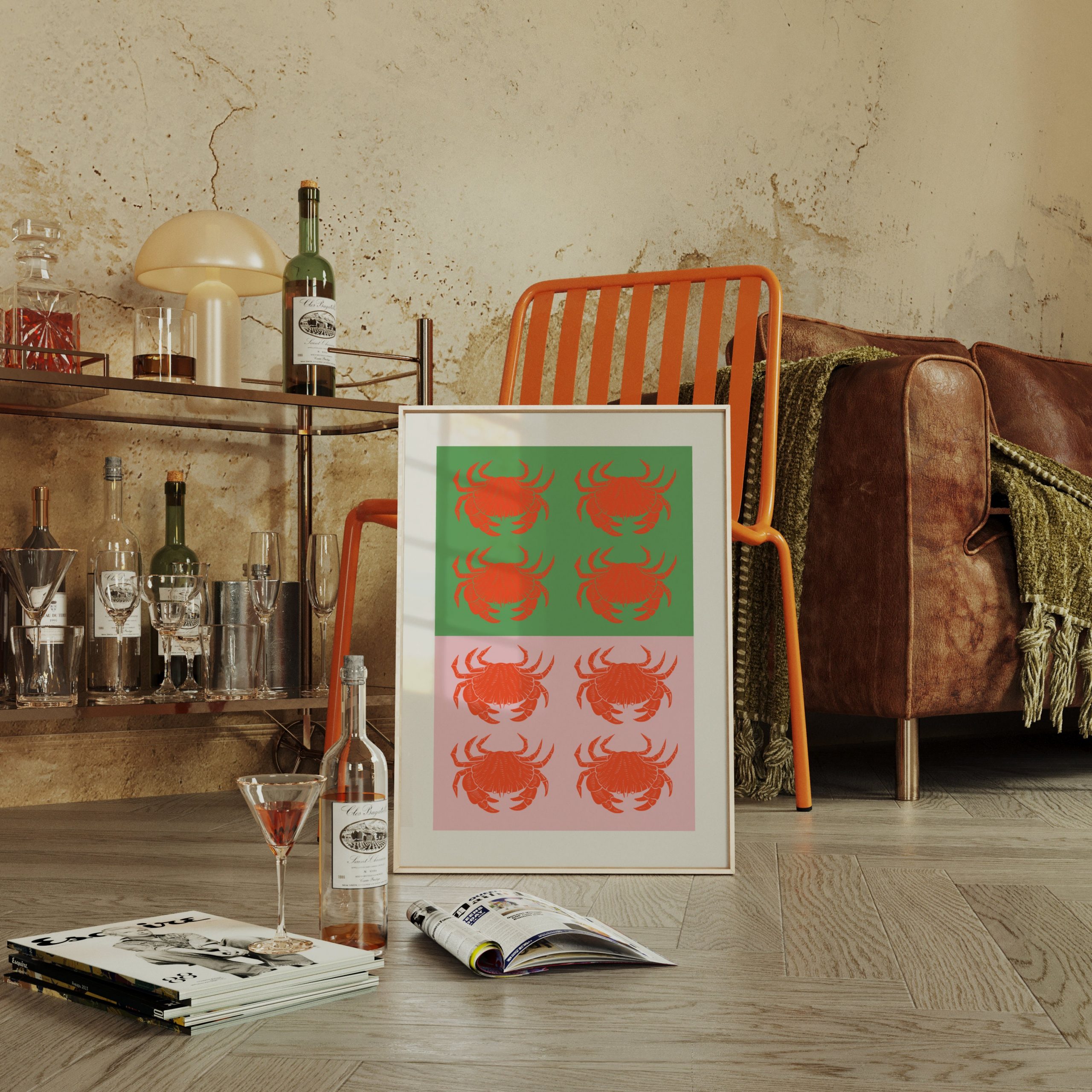 Set of 2 - Seafood Crab - Image 8