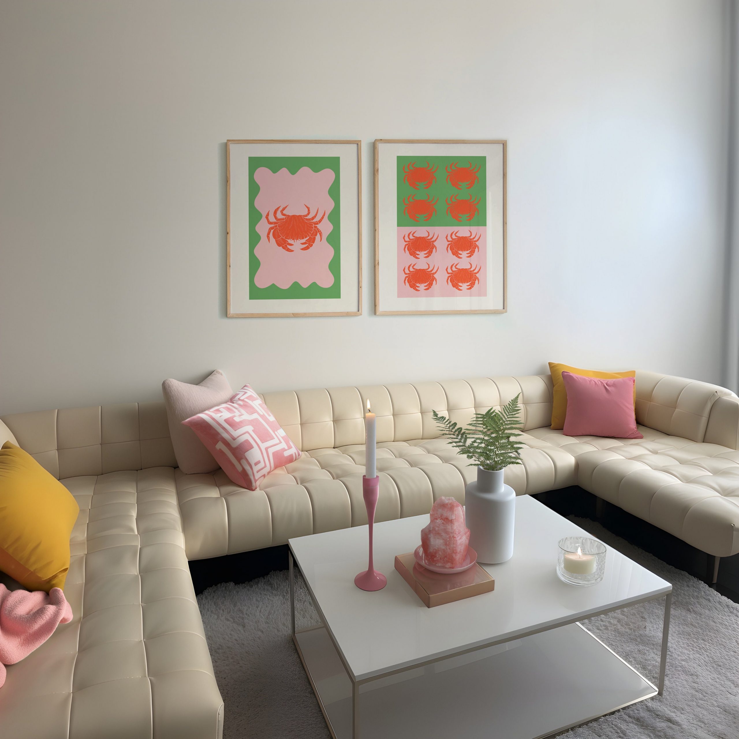 Set of 2 - Seafood Crab - Image 2