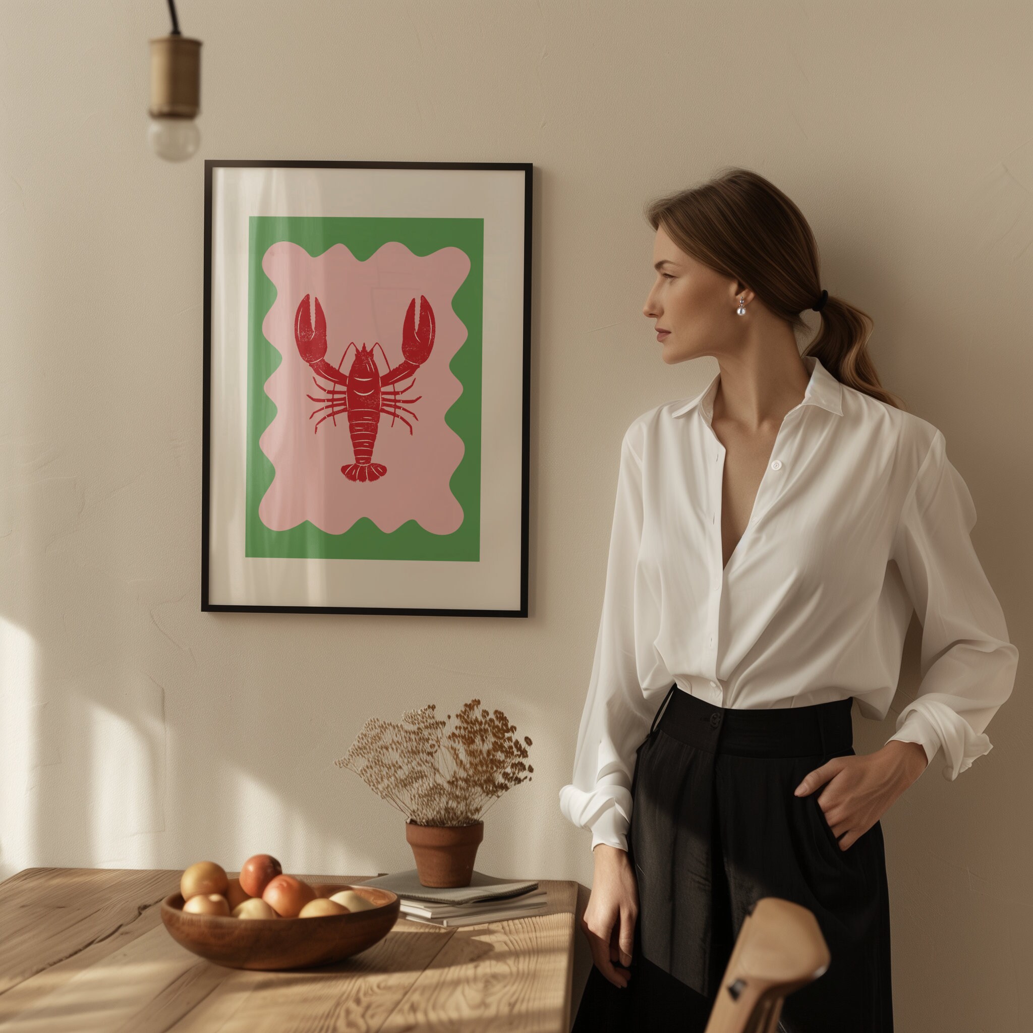 Lobster - Wavy Frame Green - Image 5