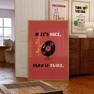 If Its Nice Play It Twice Living Room Mockup
