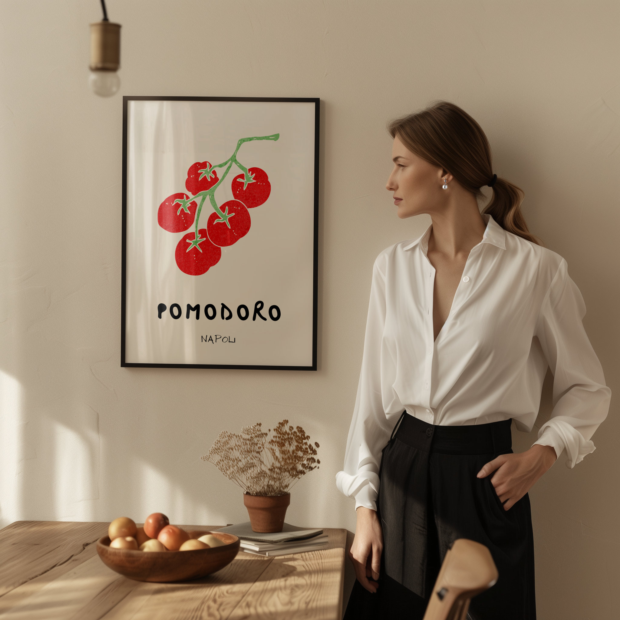 Pomodoro Napoli - Italian Print - Image 8