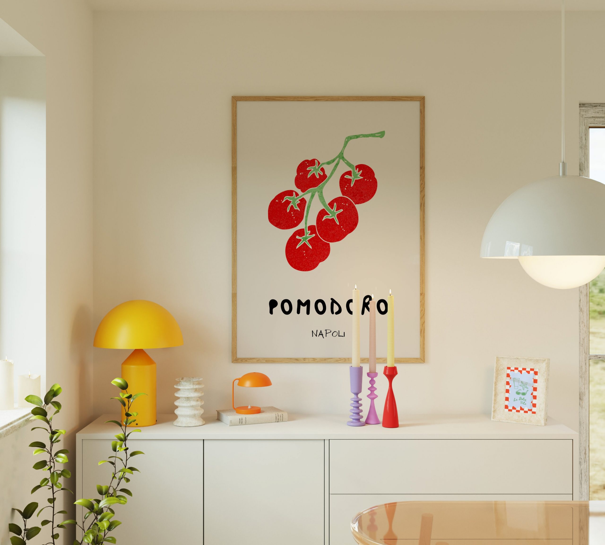Pomodoro Napoli - Italian Print - Image 9