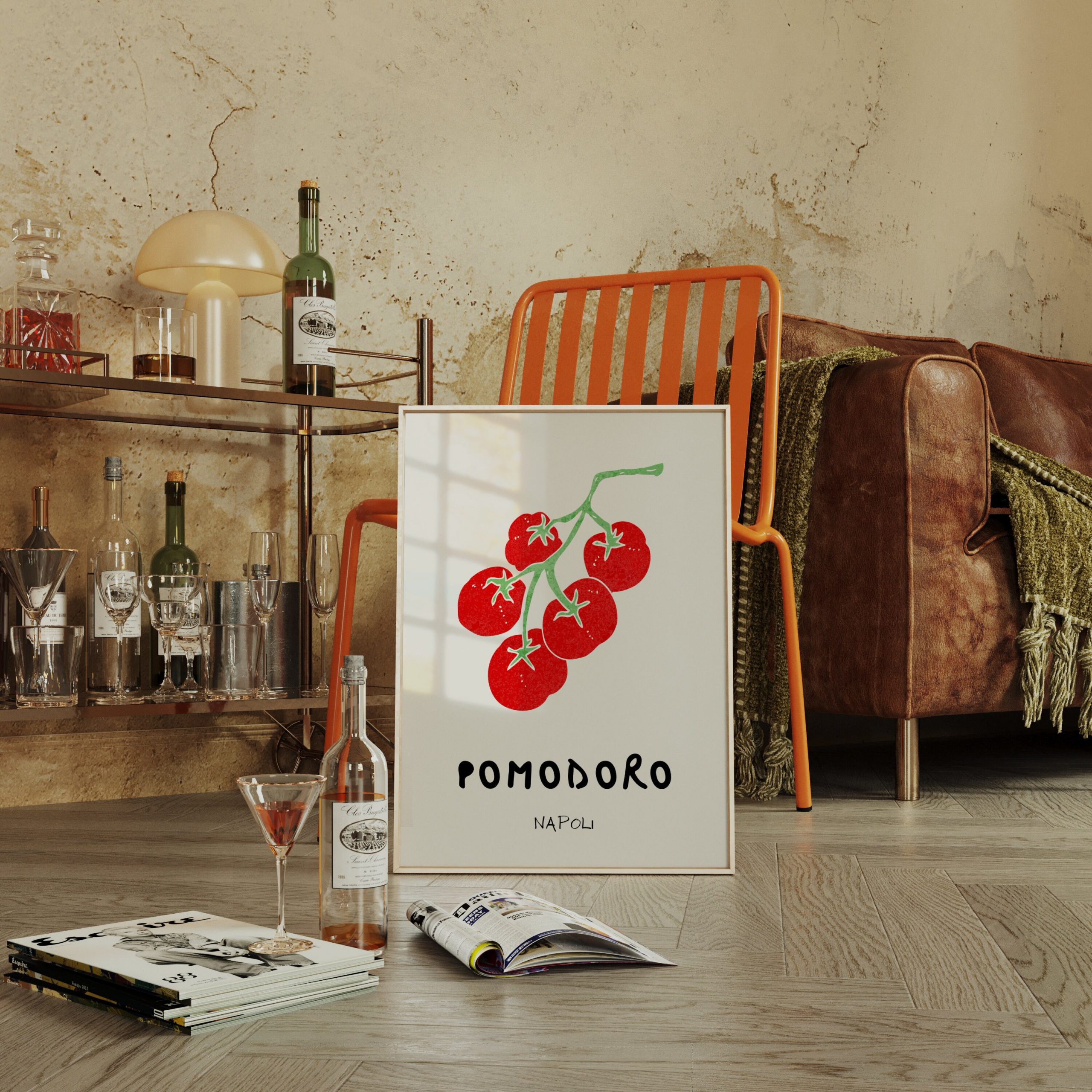 Pomodoro Napoli - Italian Print - Image 3