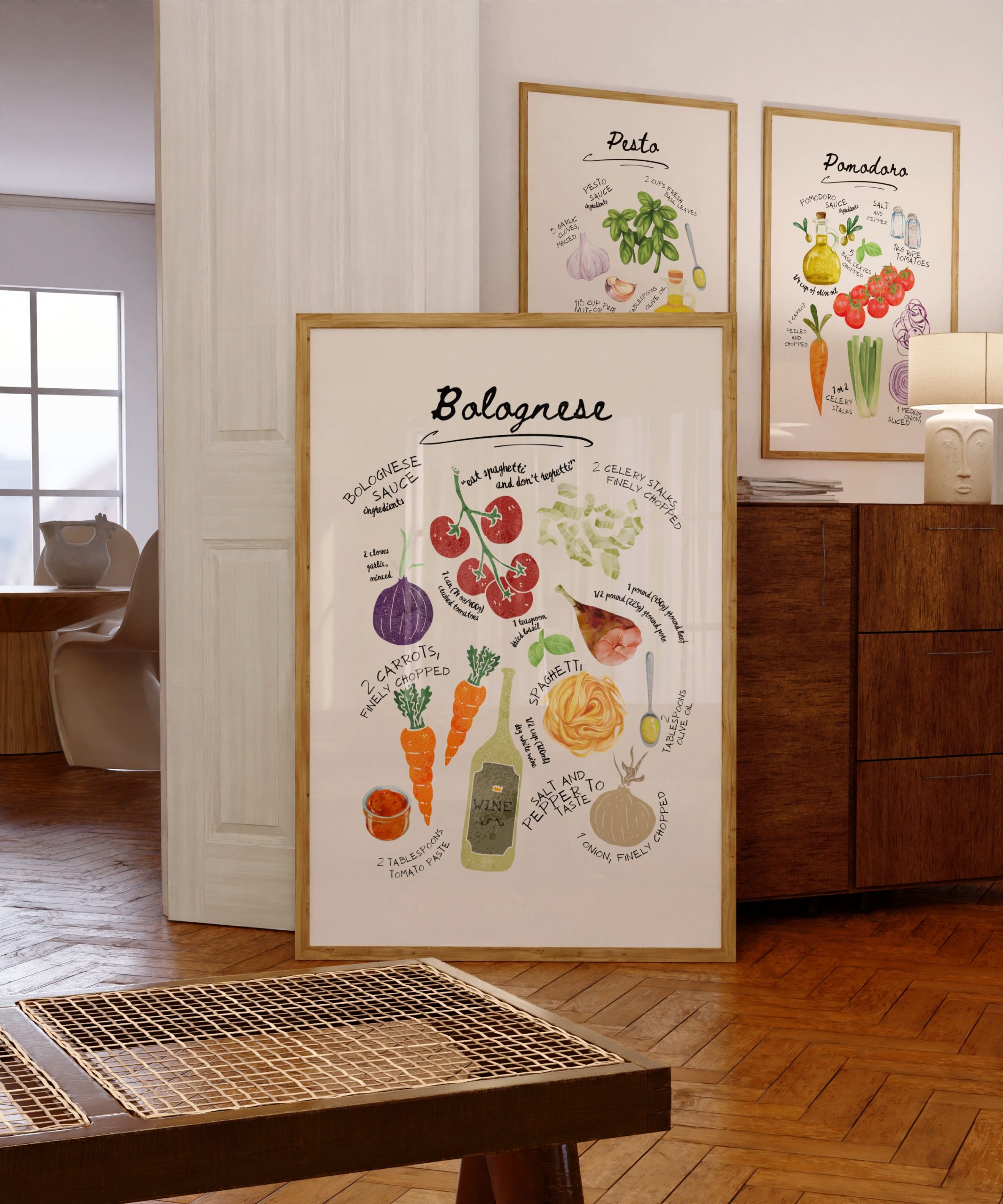 Set of 3 - Ingredients Sauce Recipe - Image 3