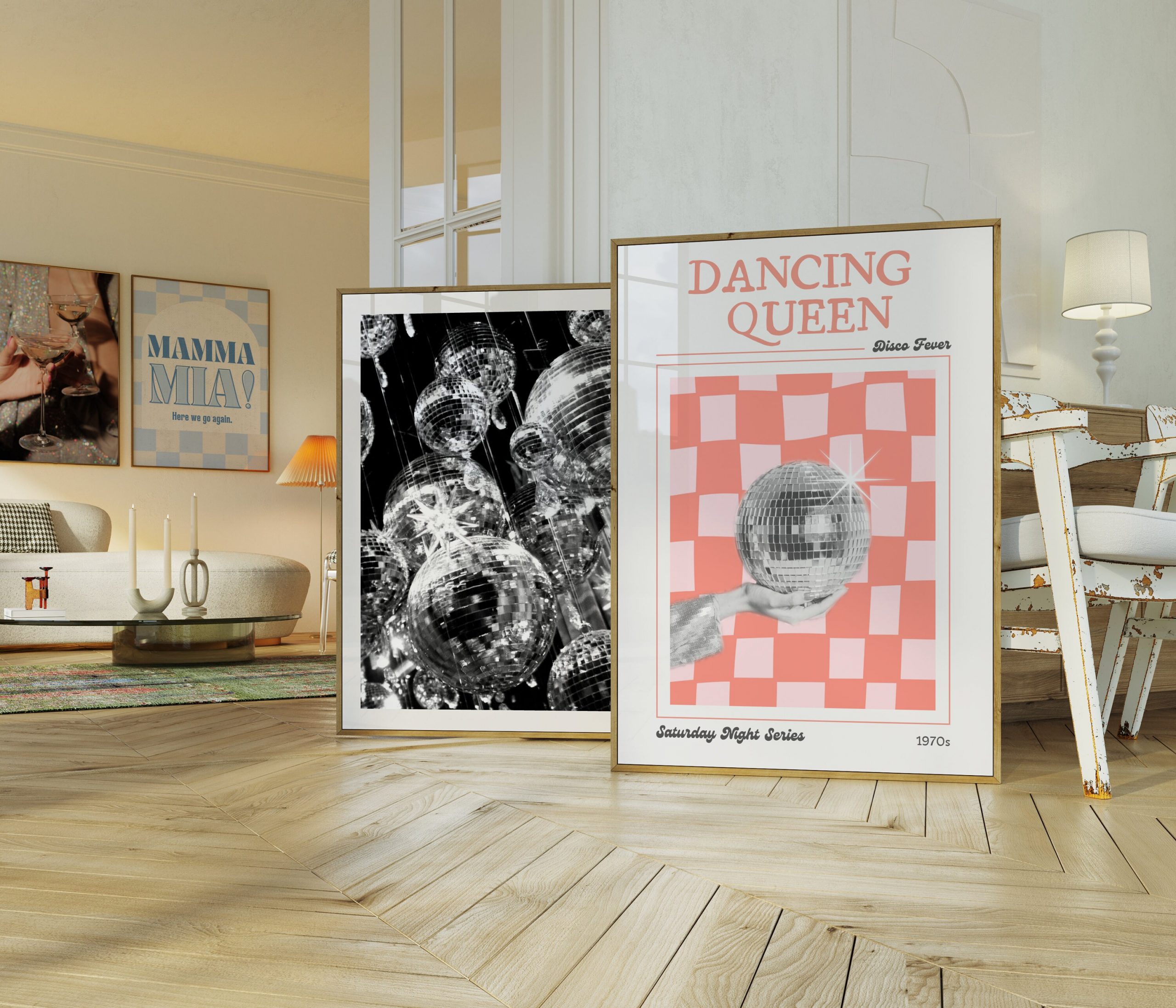 Dancing Queen Pink - Disco Ball - Image 4