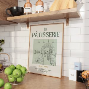 La Pâtisserie Kitchen Print