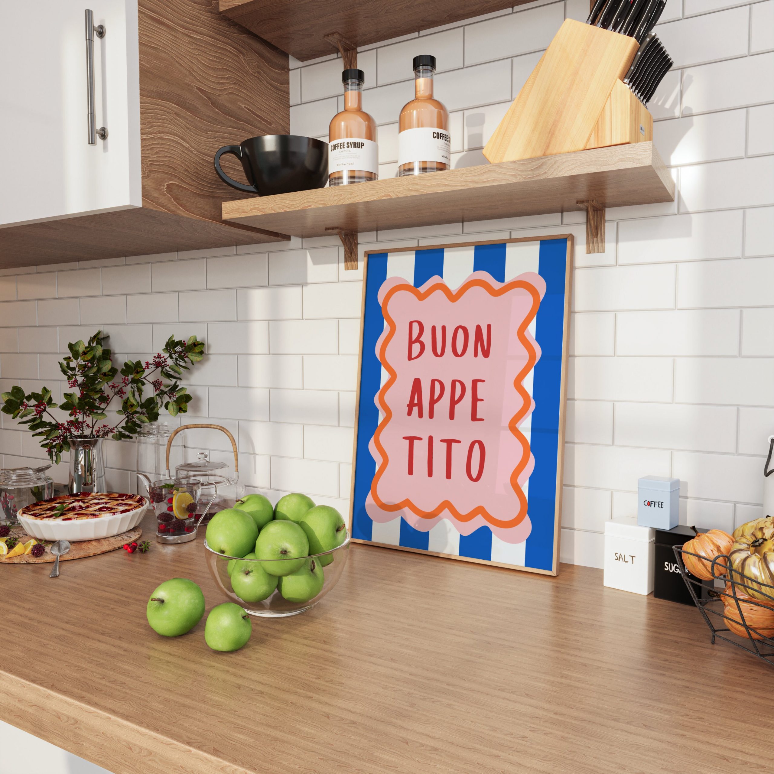 Buon Appetito Eclectic - Blue - Image 3