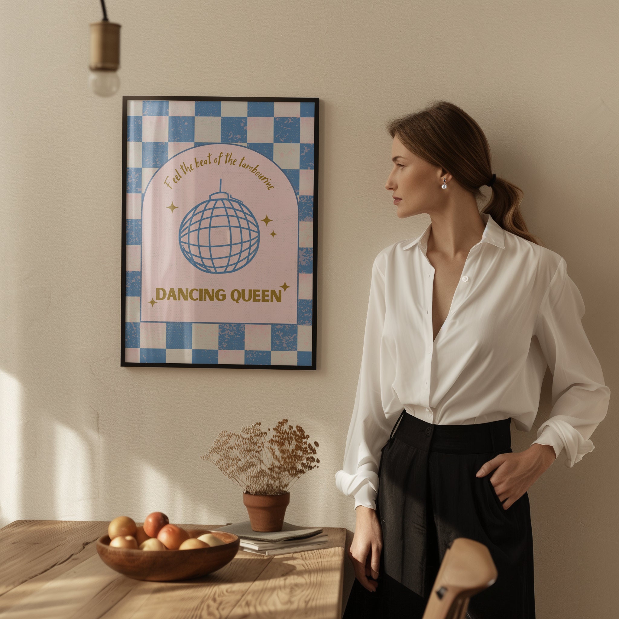 Dancing Queen 70s - Blue - Image 4